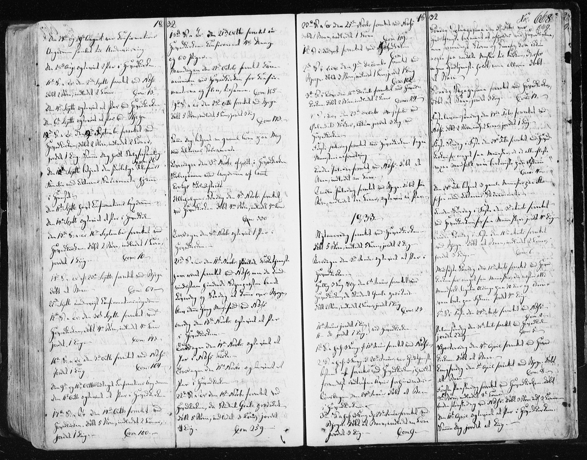 Ministerialprotokoller, klokkerbøker og fødselsregistre - Sør-Trøndelag, SAT/A-1456/659/L0735: Parish register (official) no. 659A05, 1826-1841, p. 668