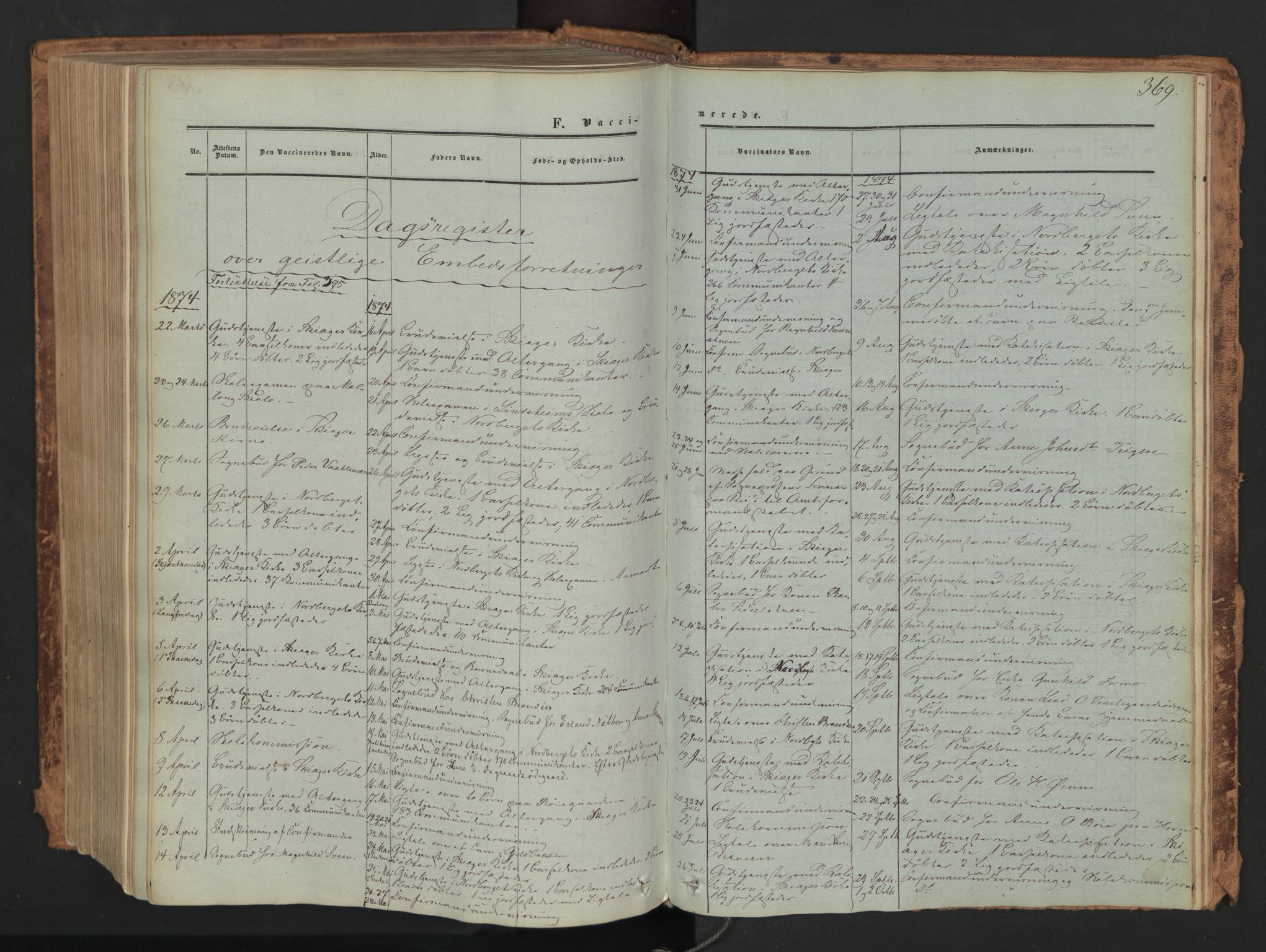 Skjåk prestekontor, AV/SAH-PREST-072/H/Ha/Haa/L0001: Parish register (official) no. 1, 1863-1879, p. 369