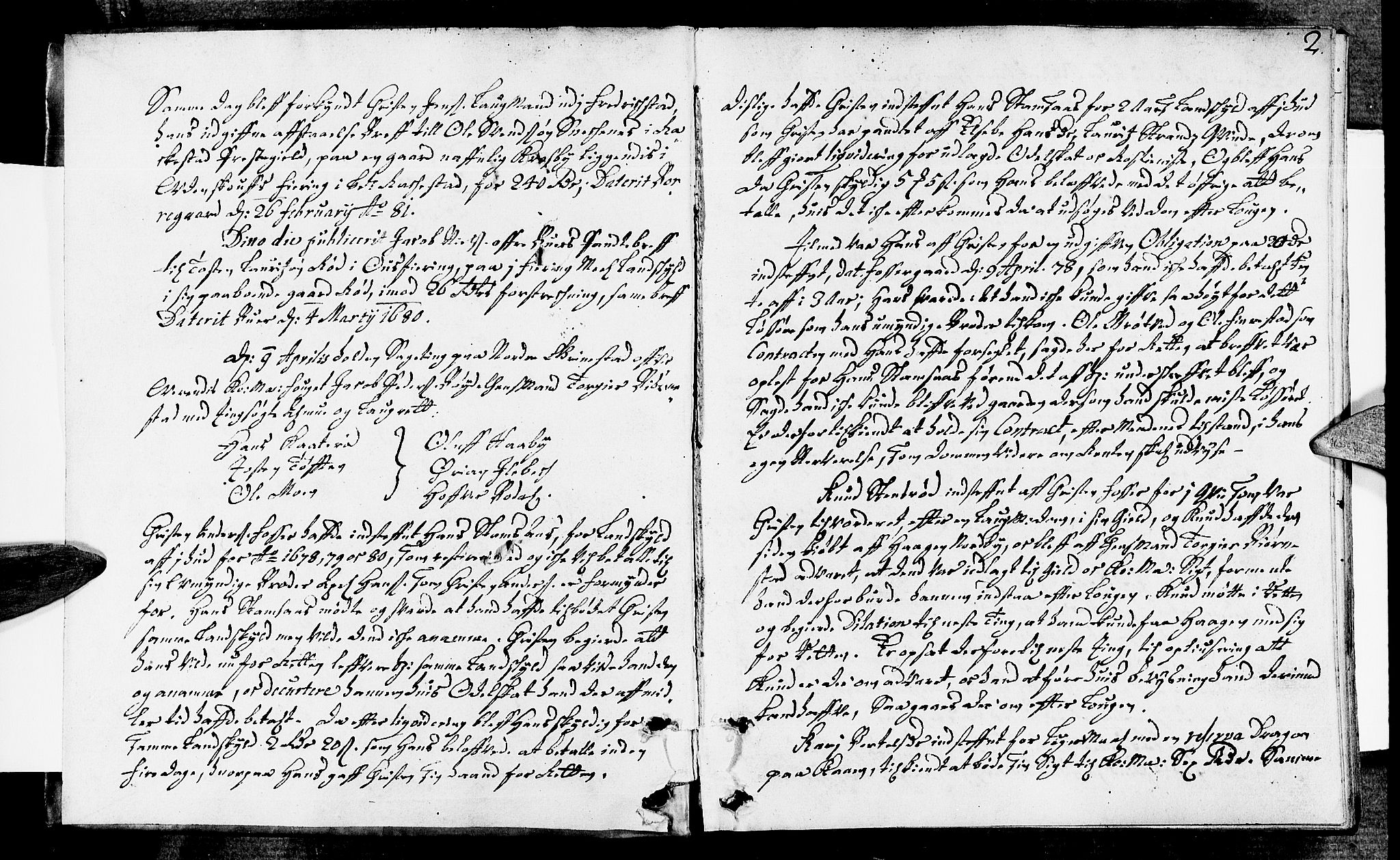 Rakkestad sorenskriveri, SAO/A-10686/F/Fb/L0028: Tingbøker, 1681-1682, p. 1b-2a