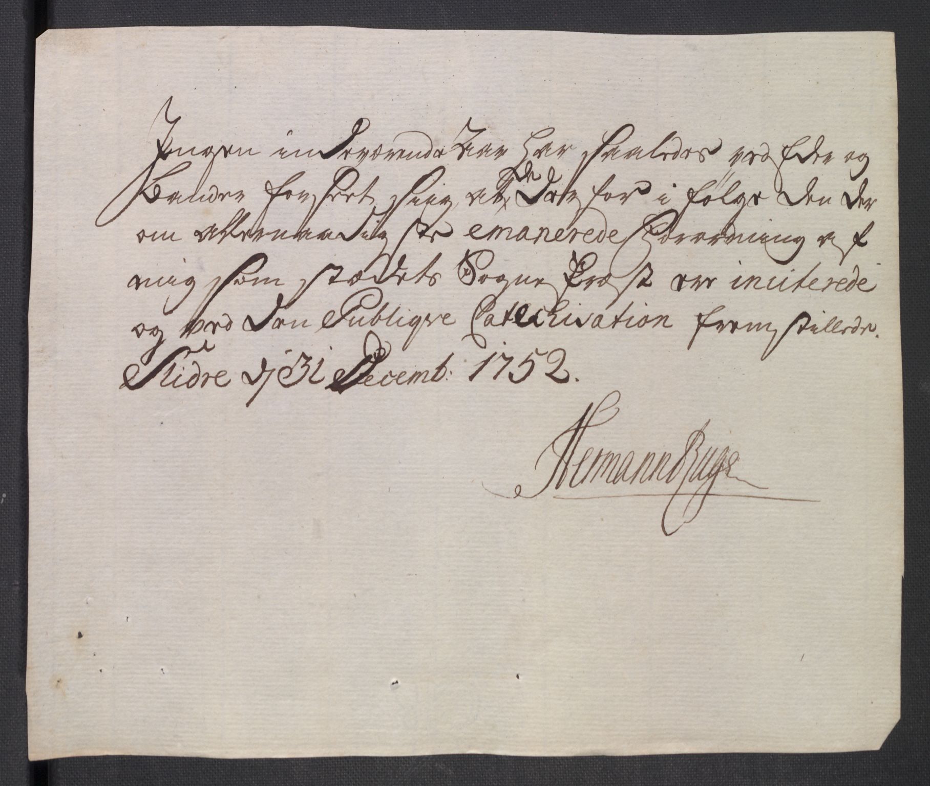 Rentekammeret inntil 1814, Reviderte regnskaper, Fogderegnskap, AV/RA-EA-4092/R18/L1349: Fogderegnskap Hadeland, Toten og Valdres, 1752-1753, p. 137