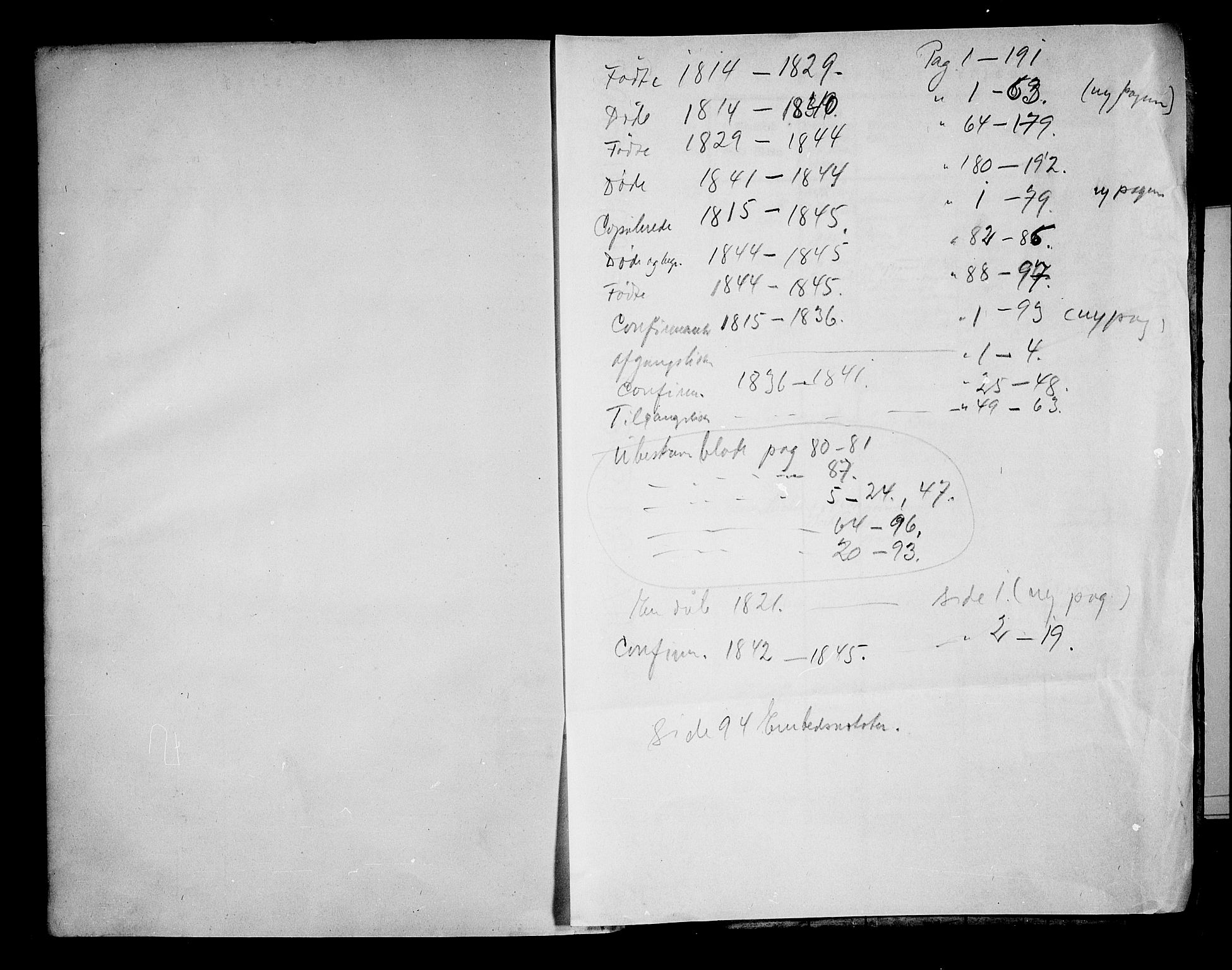 Borre kirkebøker, AV/SAKO-A-338/F/Fa/L0004: Parish register (official) no. I 4, 1815-1845