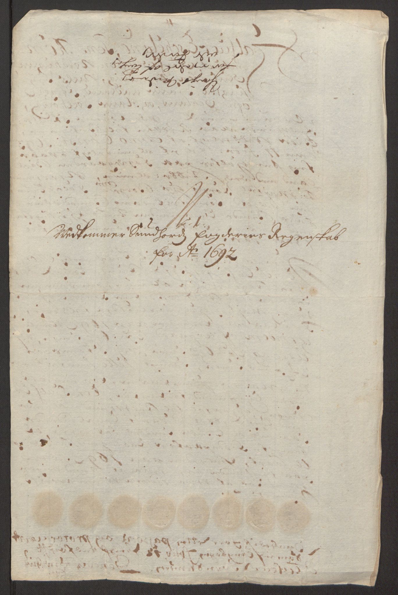 Rentekammeret inntil 1814, Reviderte regnskaper, Fogderegnskap, AV/RA-EA-4092/R48/L2973: Fogderegnskap Sunnhordland og Hardanger, 1691-1692, p. 436