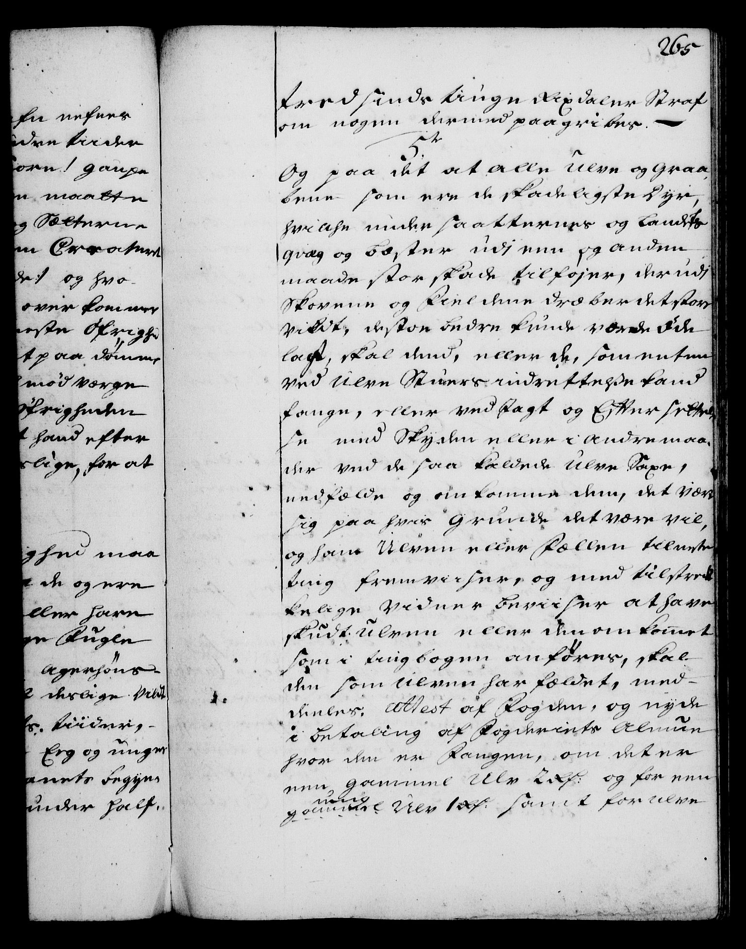Rentekammeret, Kammerkanselliet, RA/EA-3111/G/Gg/Gga/L0003: Norsk ekspedisjonsprotokoll med register (merket RK 53.3), 1727-1734, p. 265