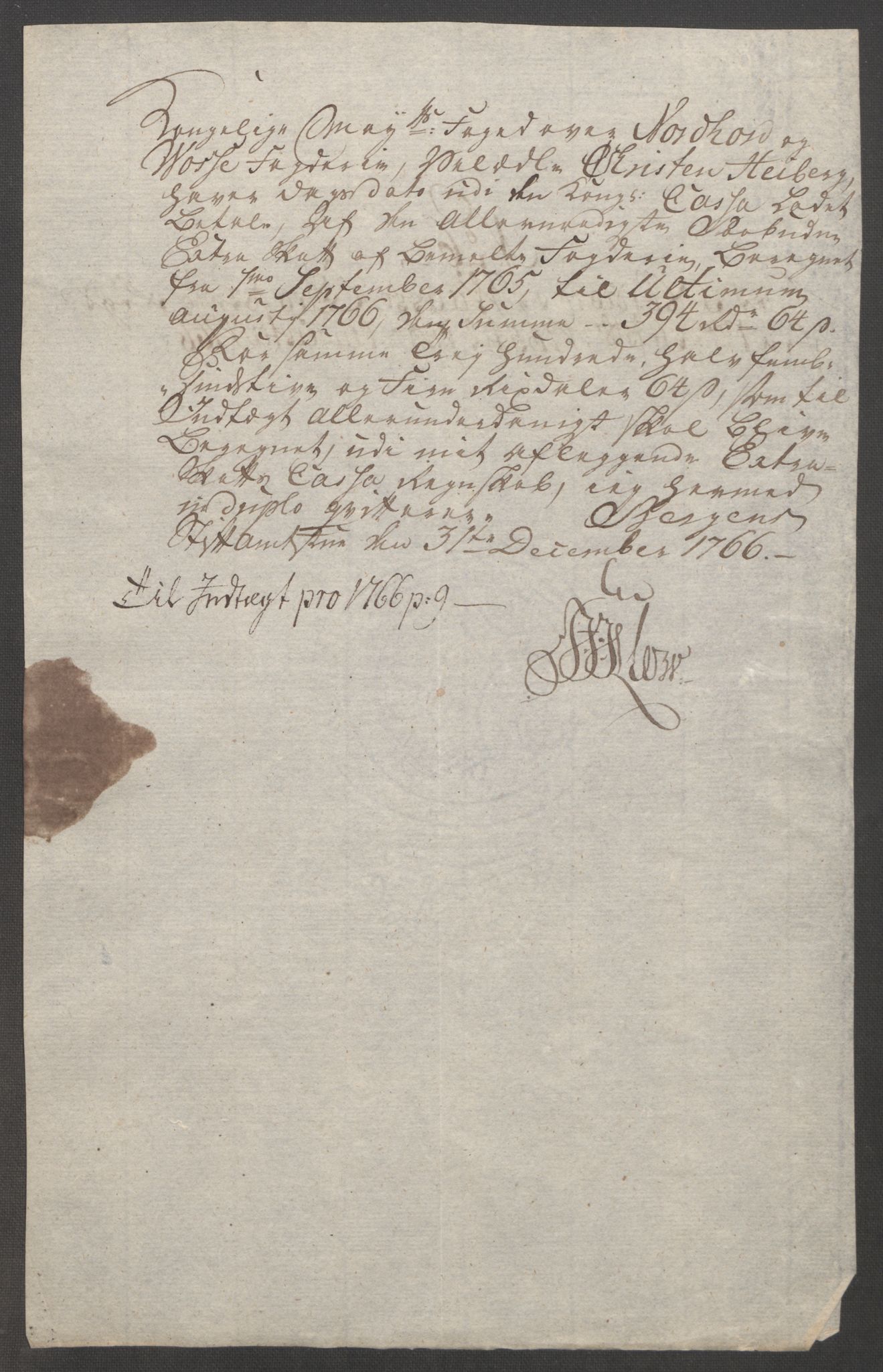 Rentekammeret inntil 1814, Reviderte regnskaper, Fogderegnskap, AV/RA-EA-4092/R51/L3303: Ekstraskatten Nordhordland og Voss, 1762-1772, p. 138