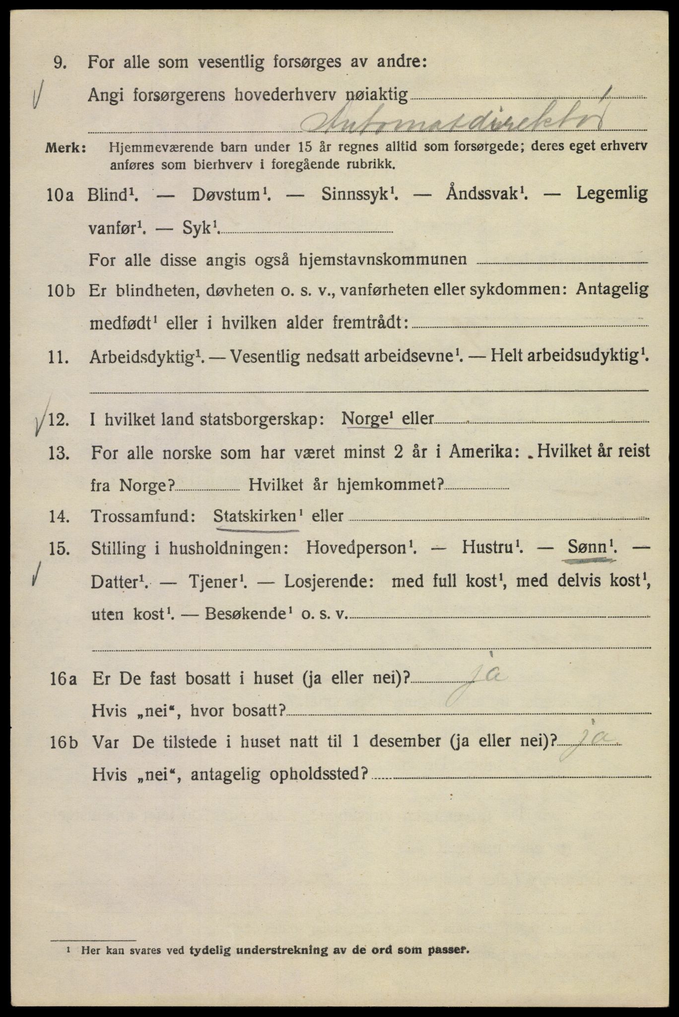 SAO, 1920 census for Kristiania, 1920, p. 628968