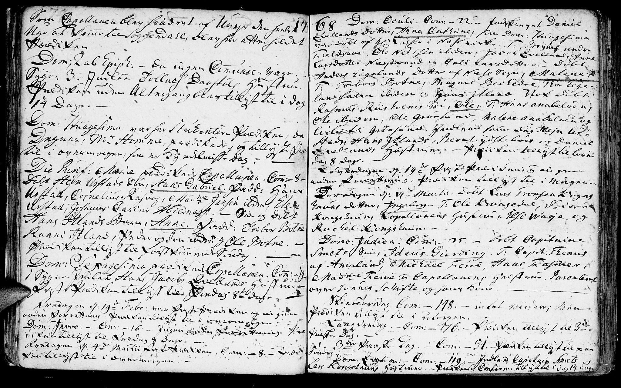 Flekkefjord sokneprestkontor, AV/SAK-1111-0012/F/Fa/Fab/L0001: Parish register (official) no. A 1, 1750-1780, p. 74-75