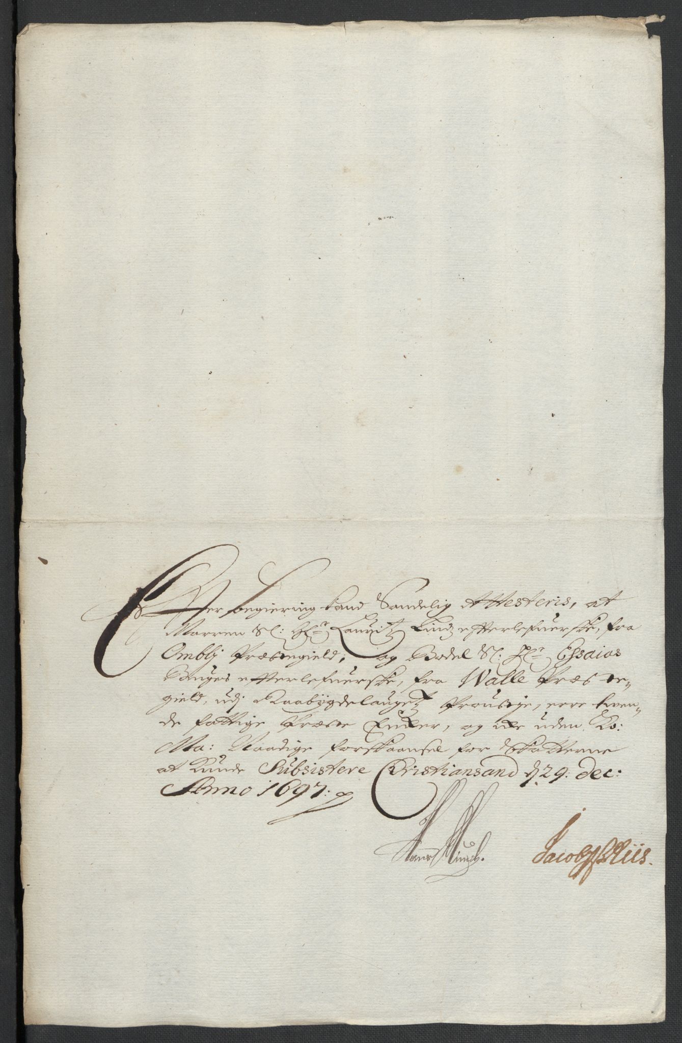 Rentekammeret inntil 1814, Reviderte regnskaper, Fogderegnskap, RA/EA-4092/R40/L2445: Fogderegnskap Råbyggelag, 1697-1699, p. 61