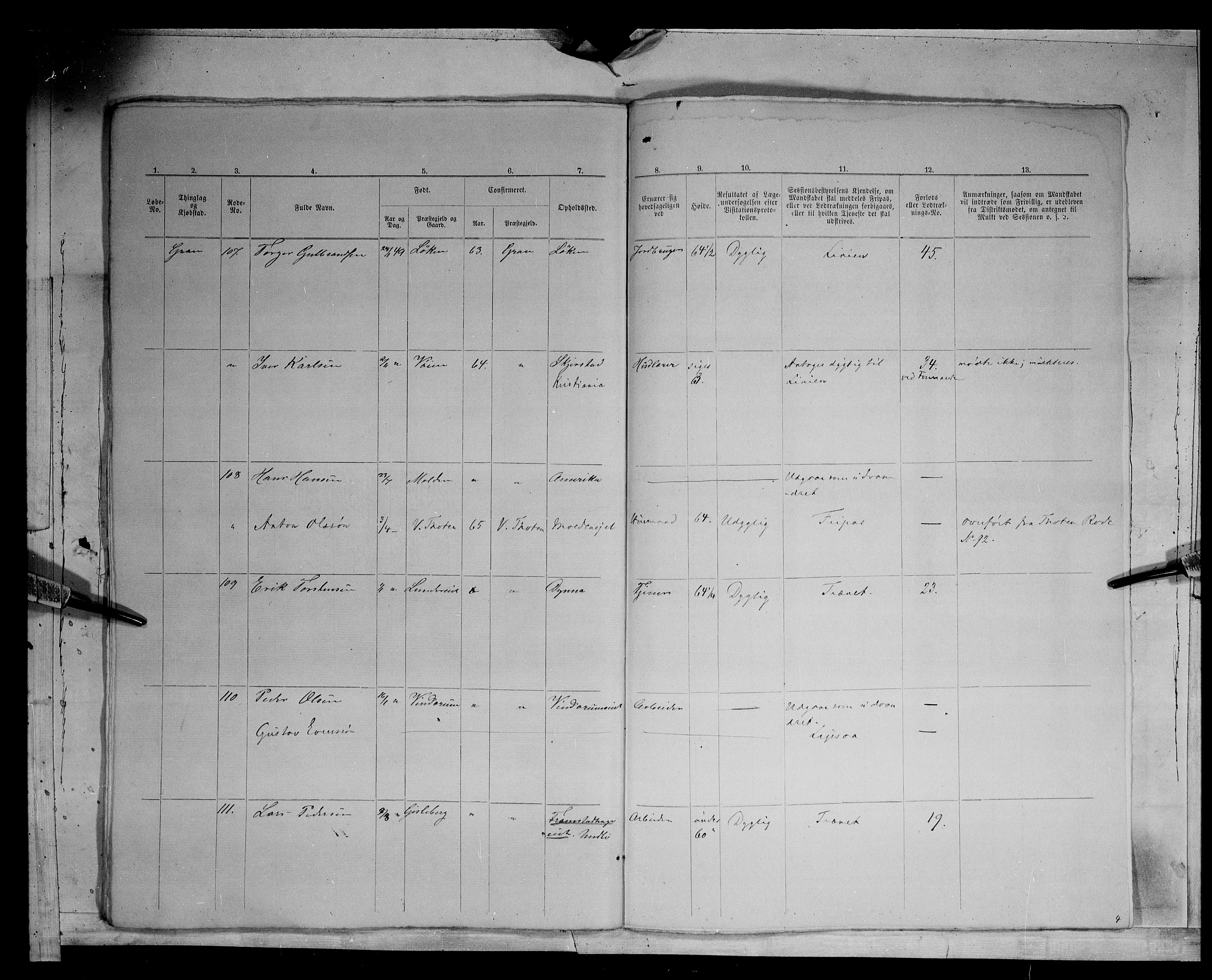 Fylkesmannen i Oppland, AV/SAH-FYO-002/1/K/Kg/L1166: Gran og Jevnaker, 1860-1879, p. 8737