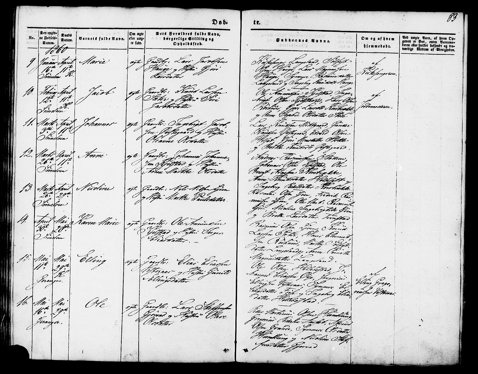 Ministerialprotokoller, klokkerbøker og fødselsregistre - Møre og Romsdal, AV/SAT-A-1454/517/L0222: Parish register (official) no. 517A02, 1846-1862, p. 83