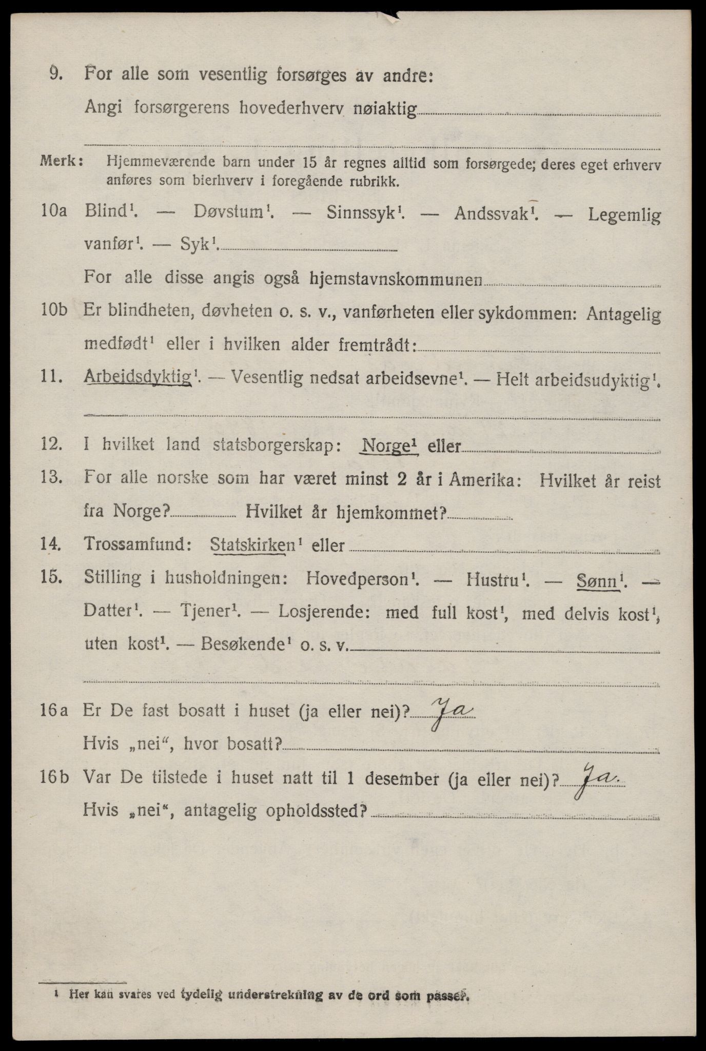 SAKO, 1920 census for Kviteseid, 1920, p. 7962