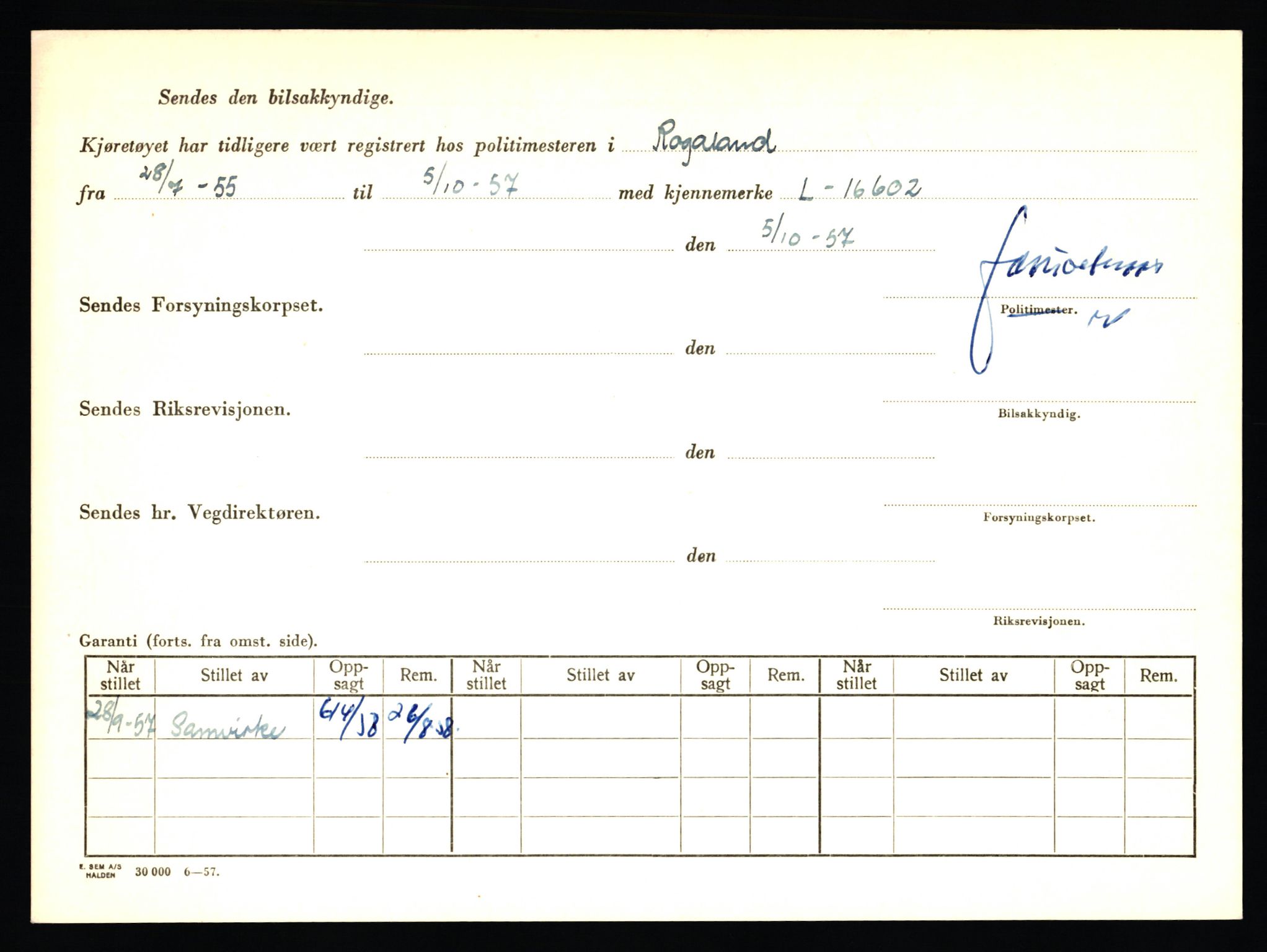 Stavanger trafikkstasjon, AV/SAST-A-101942/0/F/L0005: L-1350 - L-1699, 1930-1971, p. 1822