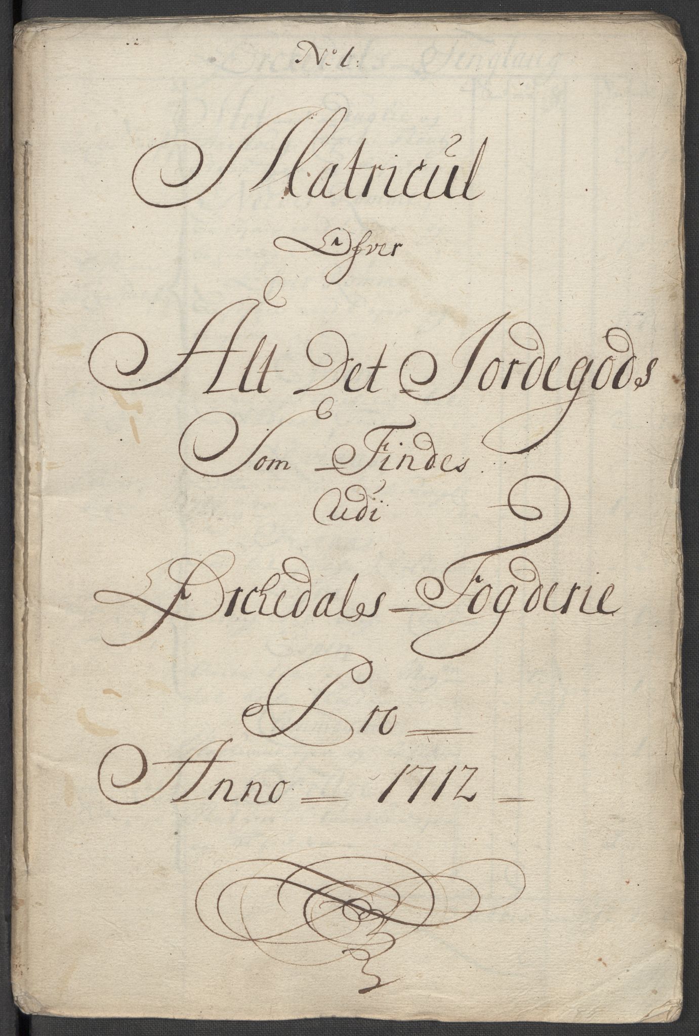Rentekammeret inntil 1814, Reviderte regnskaper, Fogderegnskap, RA/EA-4092/R60/L3963: Fogderegnskap Orkdal og Gauldal, 1712, p. 20