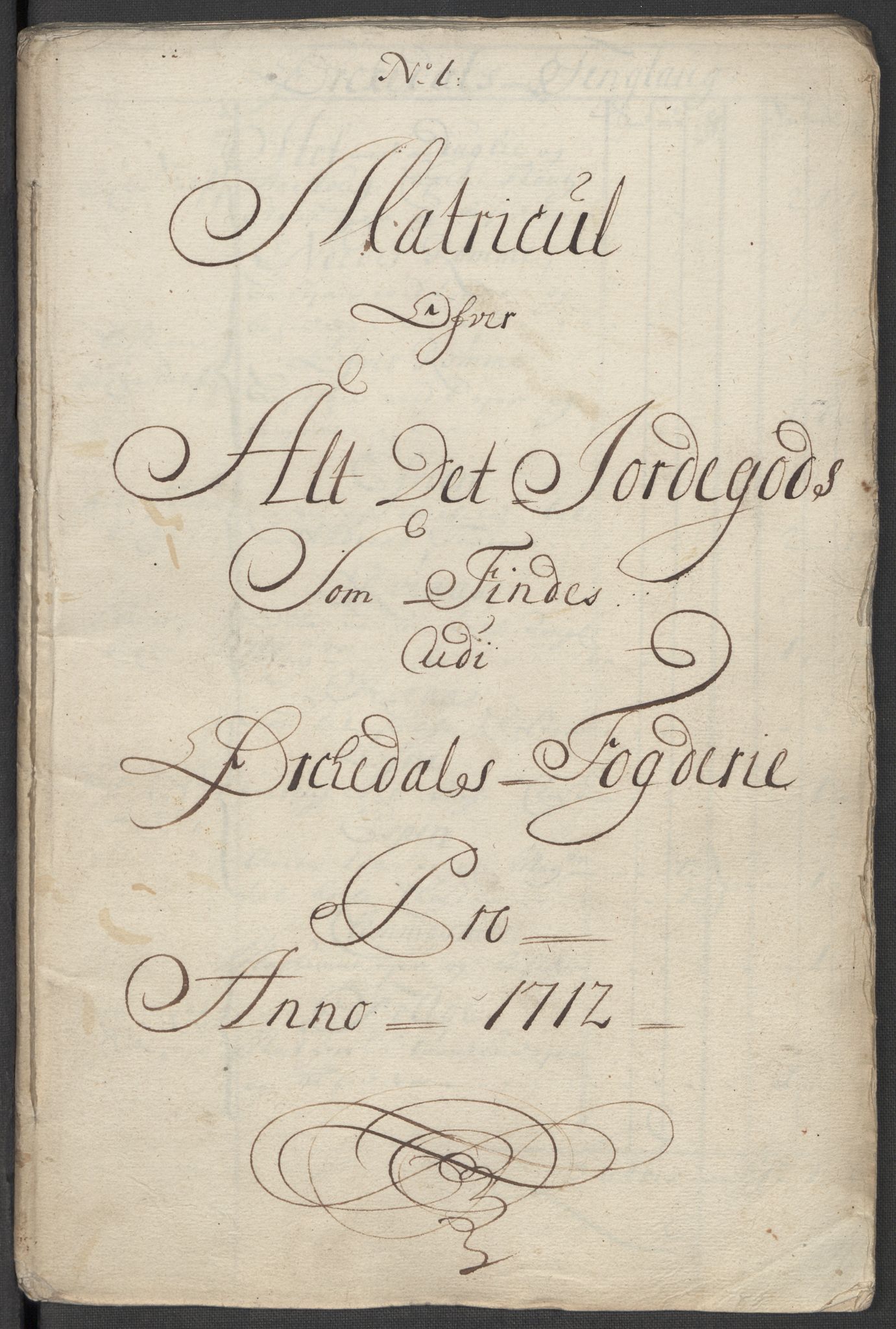 Rentekammeret inntil 1814, Reviderte regnskaper, Fogderegnskap, AV/RA-EA-4092/R60/L3963: Fogderegnskap Orkdal og Gauldal, 1712, p. 20