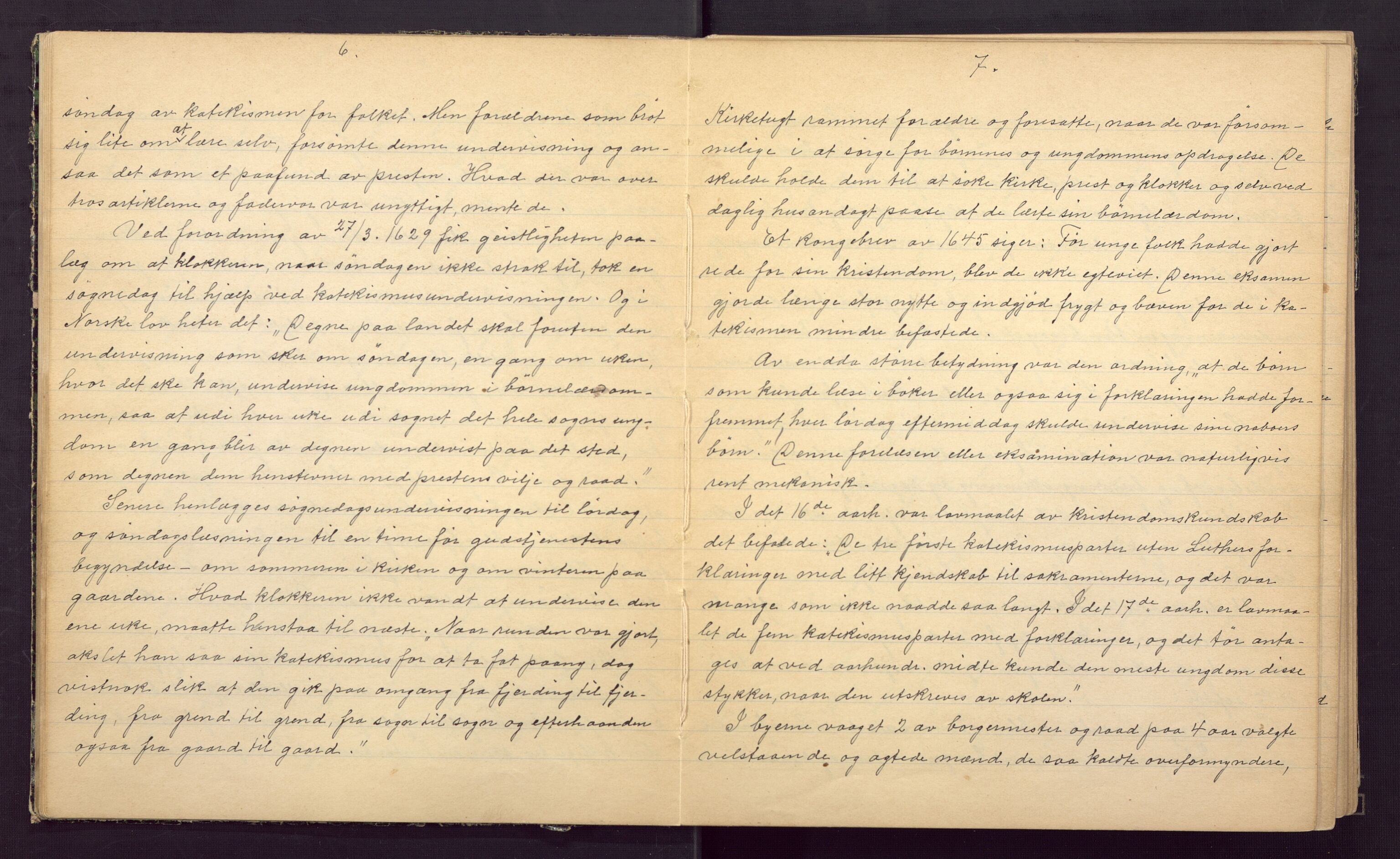 Christi Krybbe skoler, BBA/A-0082/M/Md/L0002: Nedtegnelsesbok, 1925