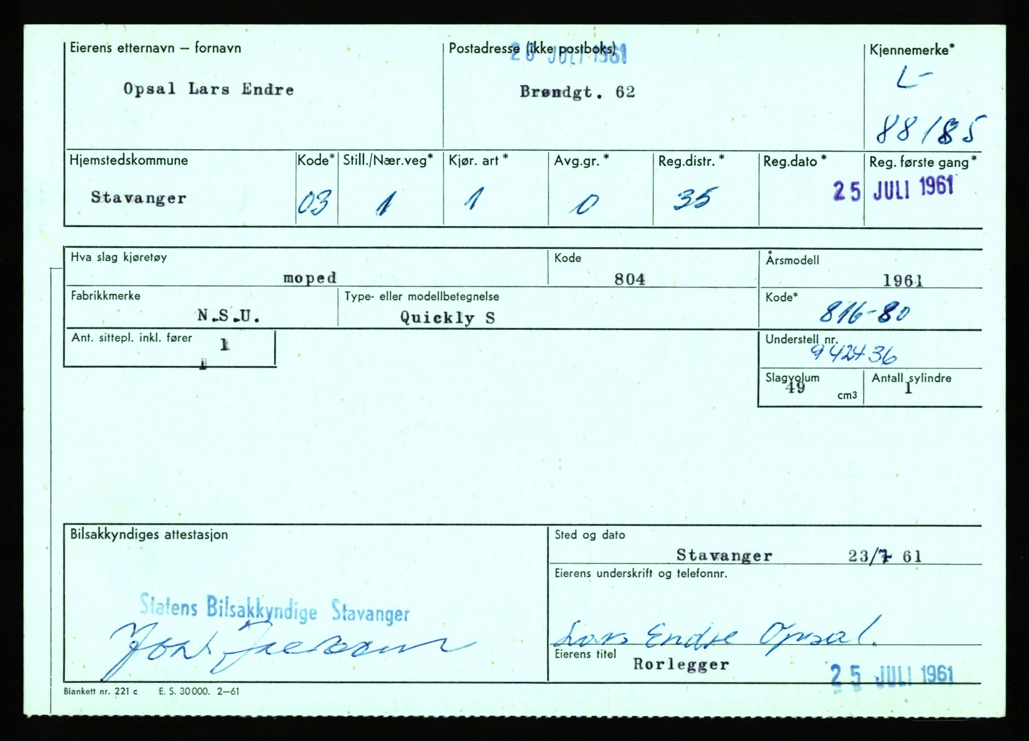 Stavanger trafikkstasjon, AV/SAST-A-101942/0/F/L0074: L-86500 - L-88799, 1930-1971, p. 1712