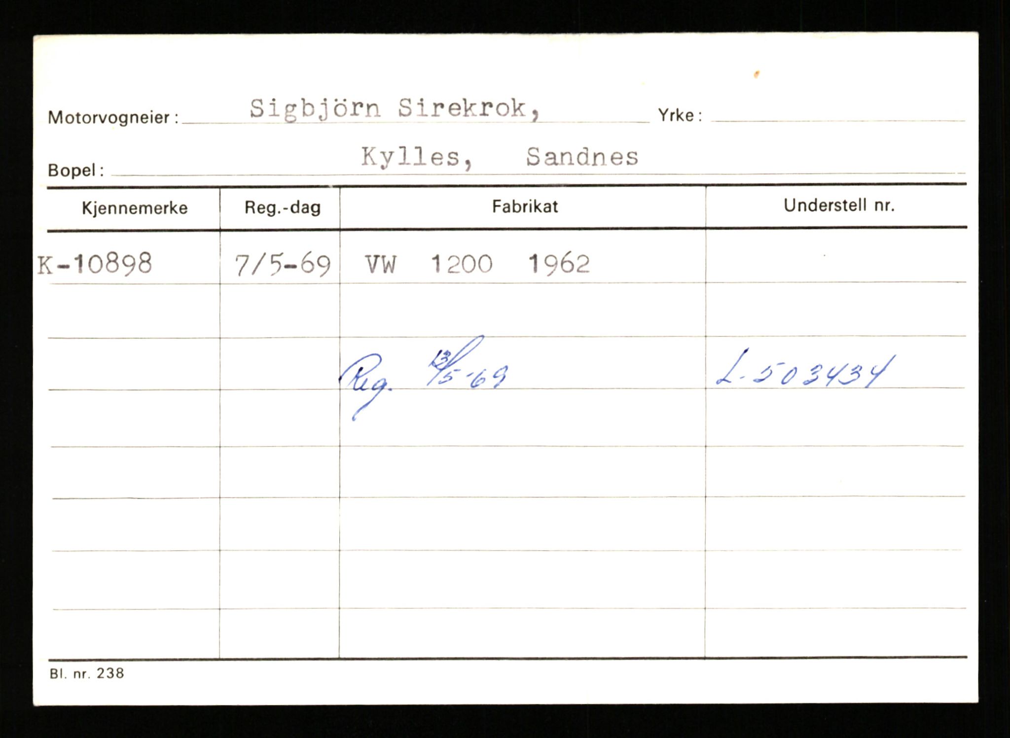 Stavanger trafikkstasjon, AV/SAST-A-101942/0/G/L0003: Registreringsnummer: 10466 - 15496, 1930-1971, p. 449