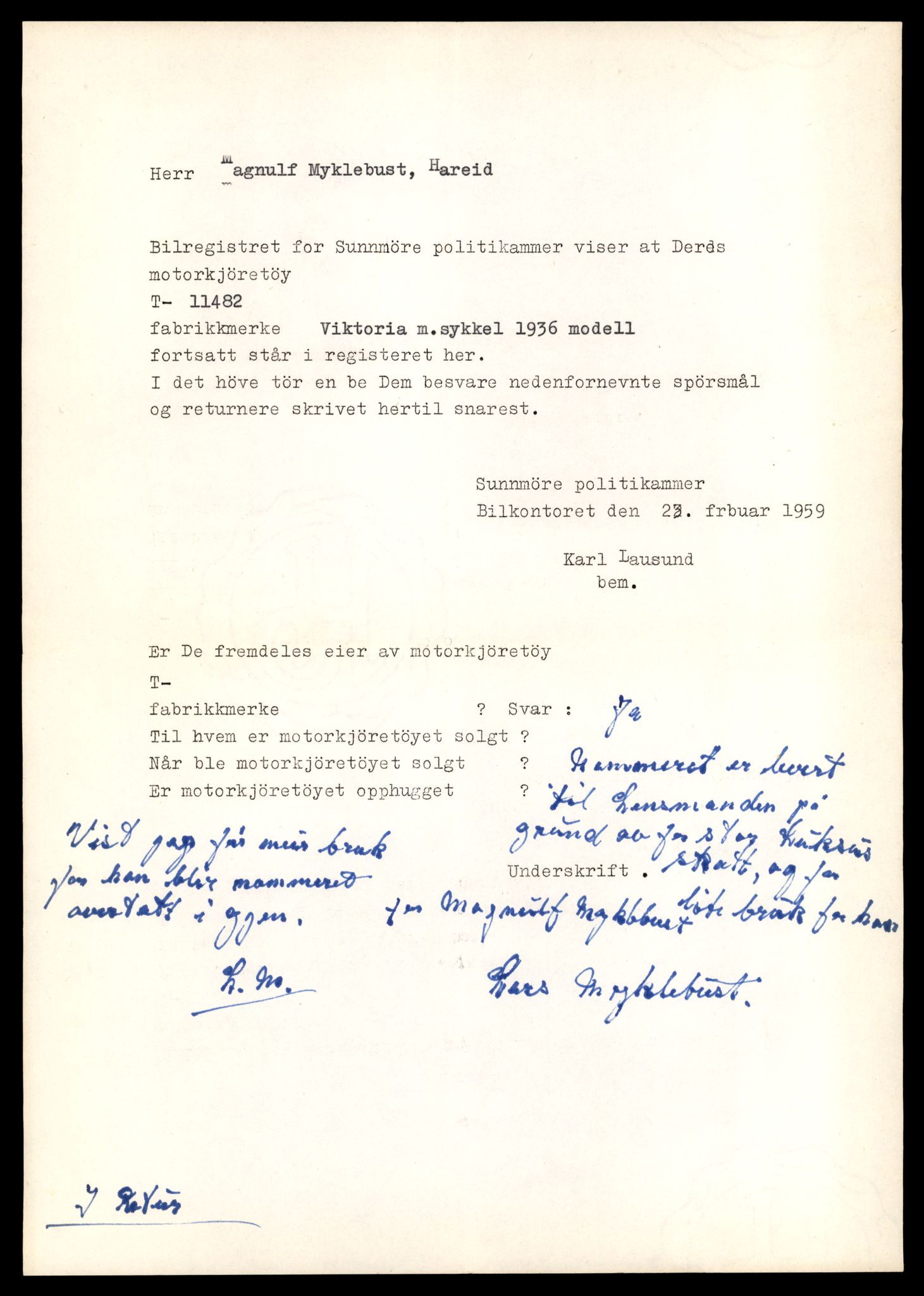 Møre og Romsdal vegkontor - Ålesund trafikkstasjon, SAT/A-4099/F/Fe/L0029: Registreringskort for kjøretøy T 11430 - T 11619, 1927-1998, p. 929