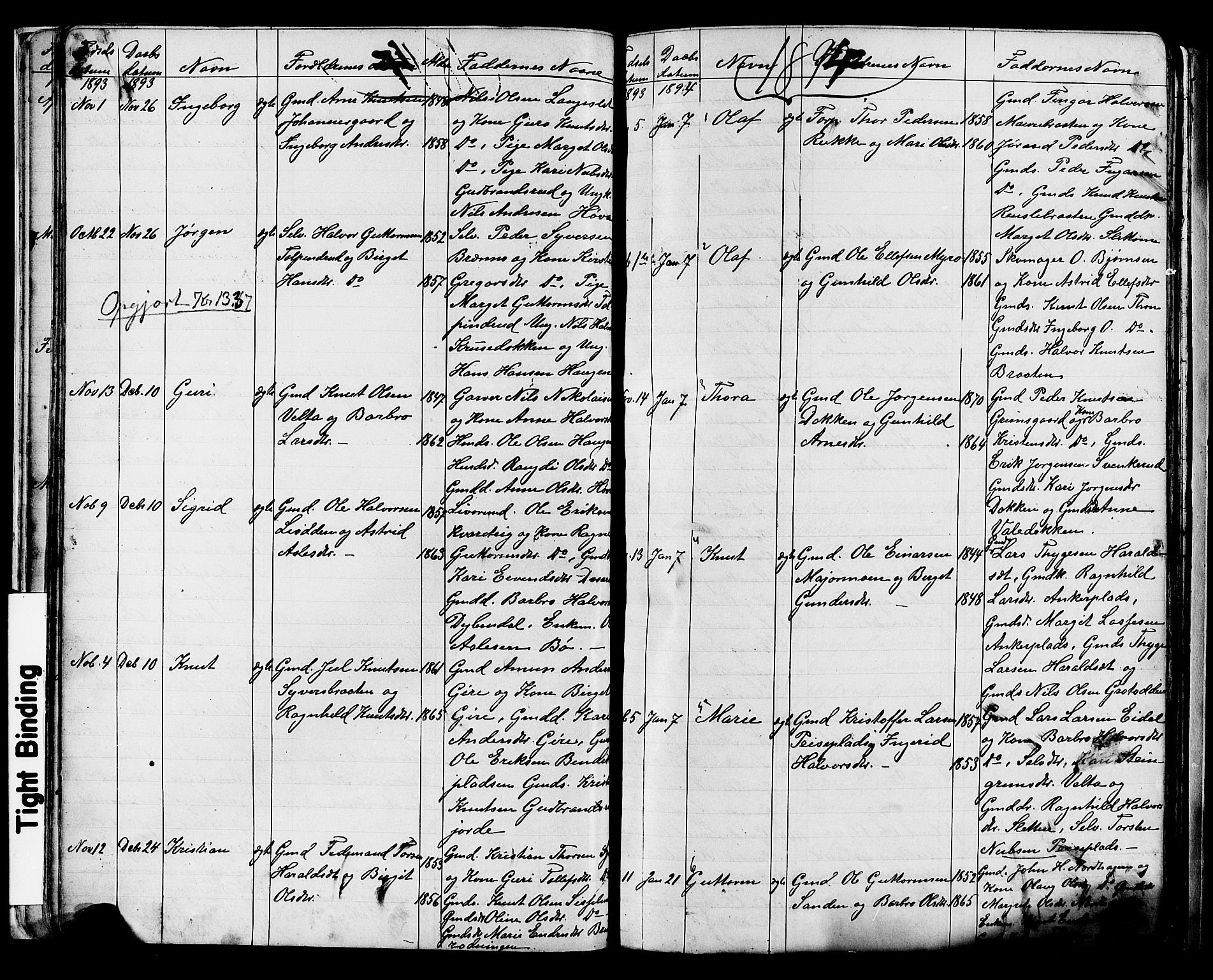 Nes kirkebøker, SAKO/A-236/G/Ga/L0003: Parish register (copy) no. I 3, 1889-1909