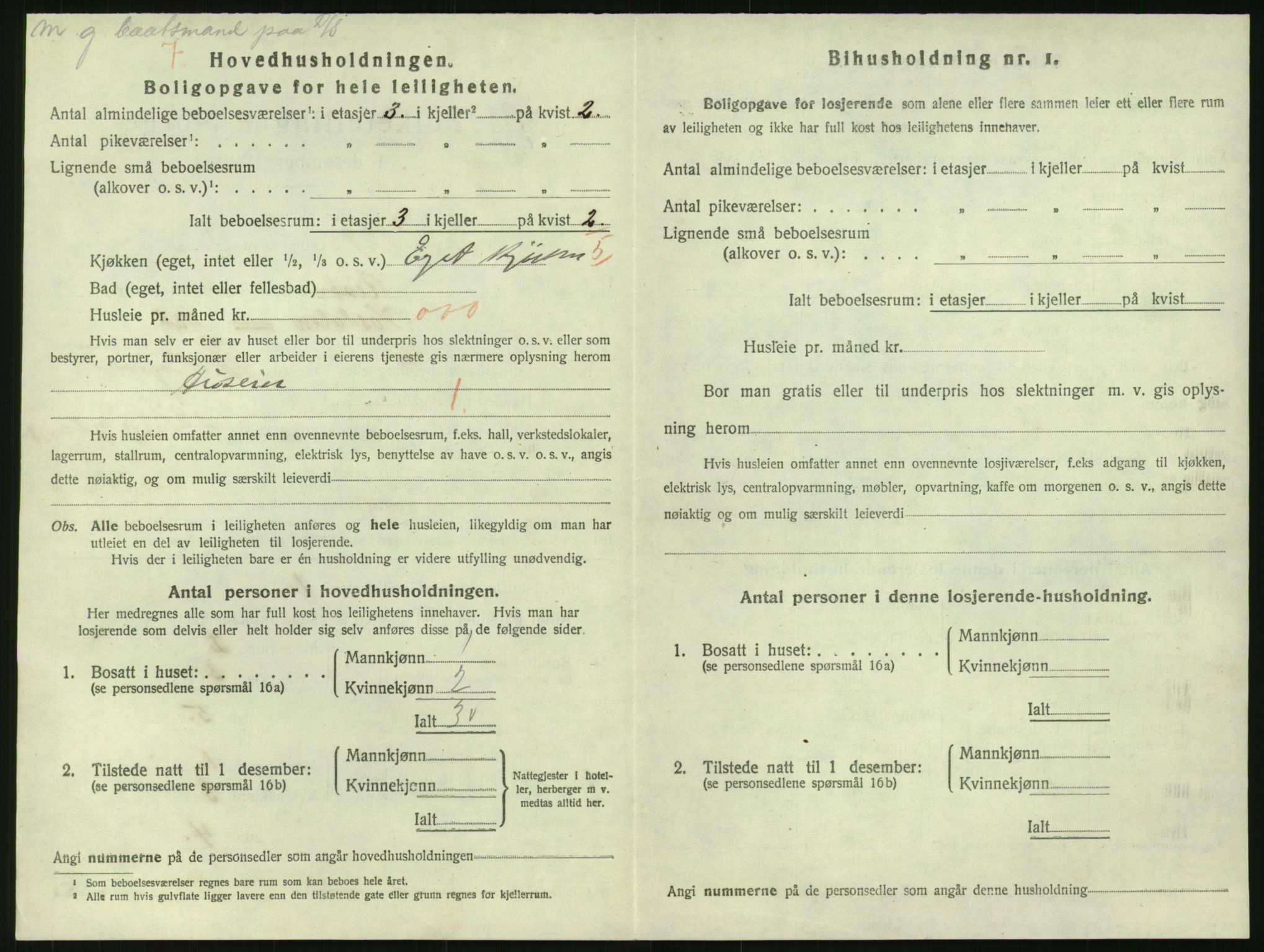 SAK, 1920 census for Risør, 1920, p. 2316