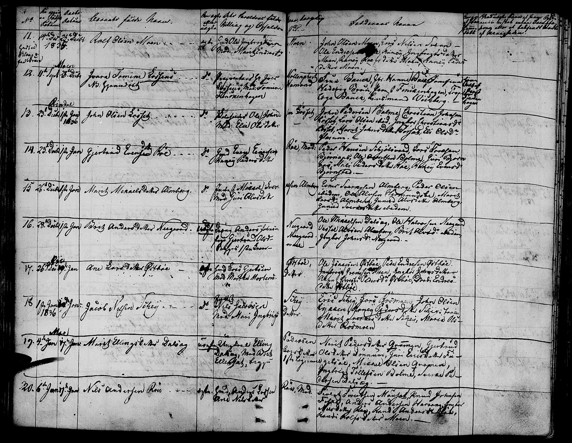 Ministerialprotokoller, klokkerbøker og fødselsregistre - Møre og Romsdal, SAT/A-1454/595/L1042: Parish register (official) no. 595A04, 1829-1843, p. 50