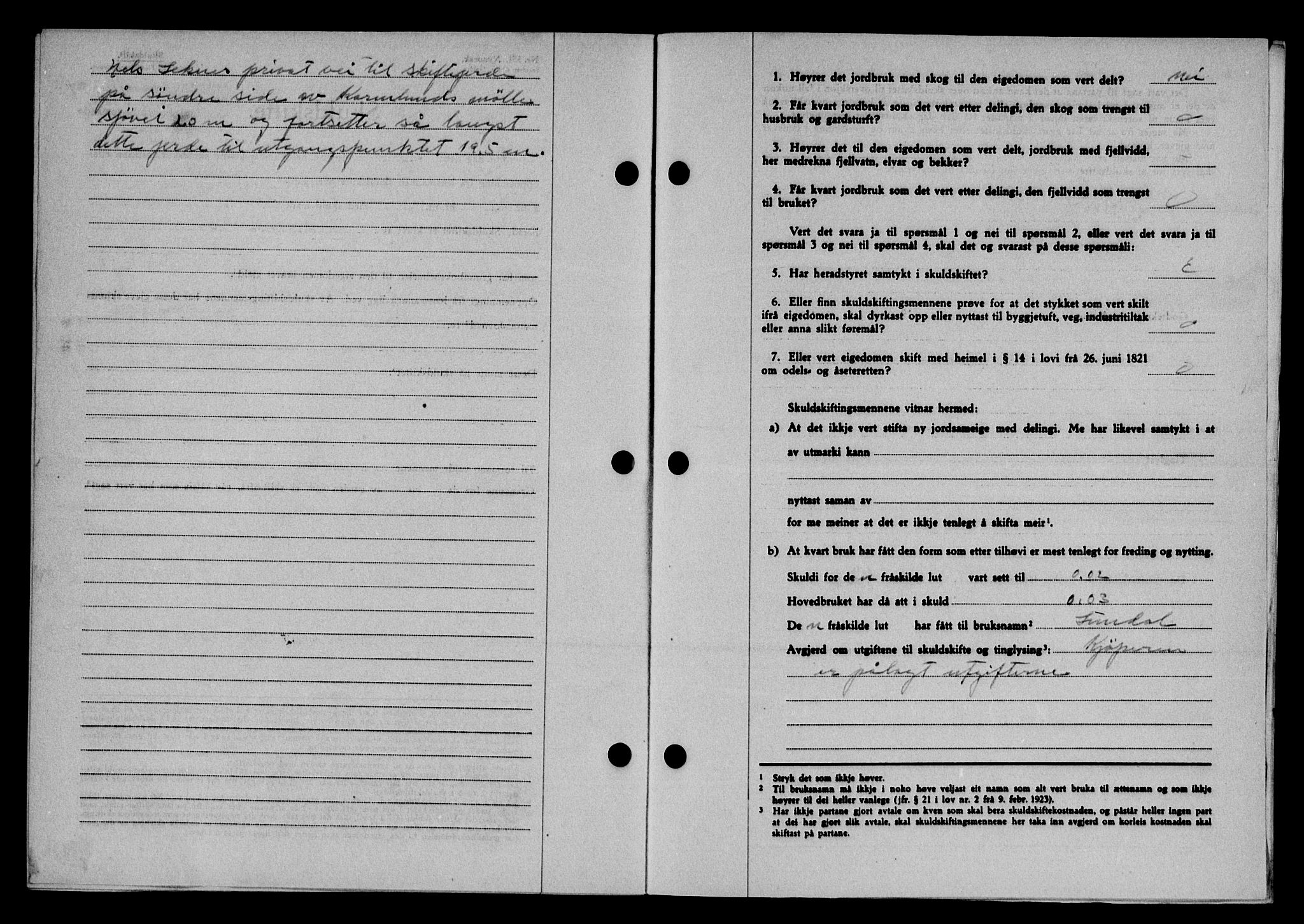 Karmsund sorenskriveri, SAST/A-100311/01/II/IIB/L0090: Mortgage book no. 70A, 1947-1947, Diary no: : 1803/1947