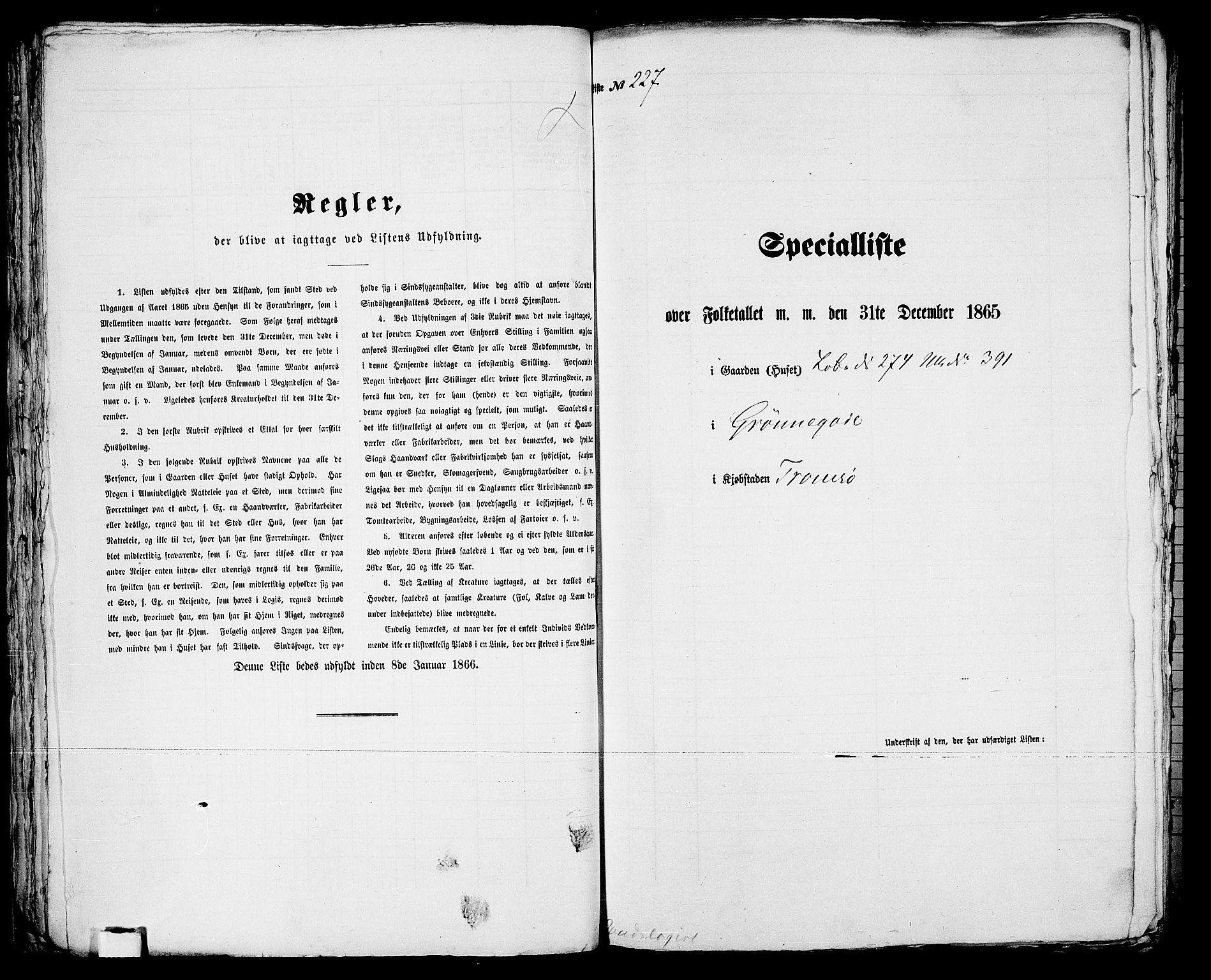 RA, 1865 census for Tromsø, 1865, p. 470