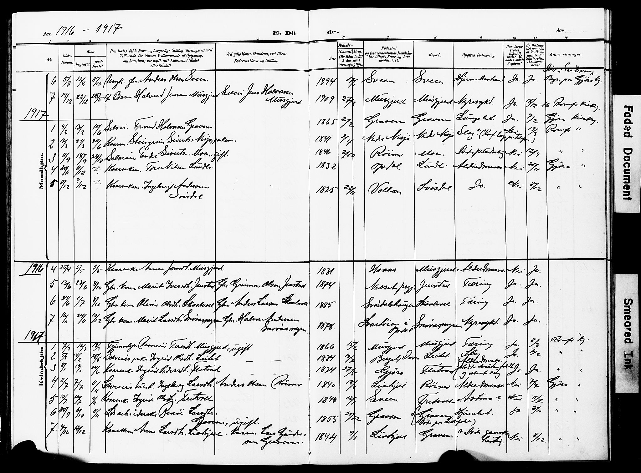 Ministerialprotokoller, klokkerbøker og fødselsregistre - Møre og Romsdal, AV/SAT-A-1454/591/L1020: Parish register (copy) no. 591C01, 1869-1930