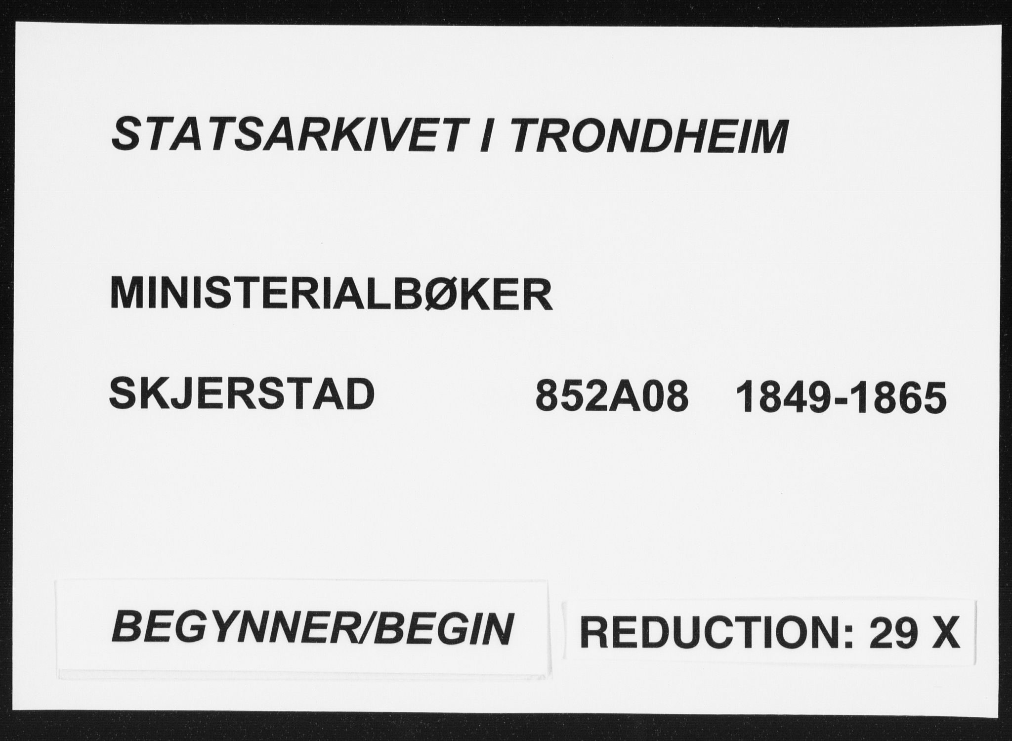 Ministerialprotokoller, klokkerbøker og fødselsregistre - Nordland, SAT/A-1459/852/L0738: Parish register (official) no. 852A08, 1849-1865