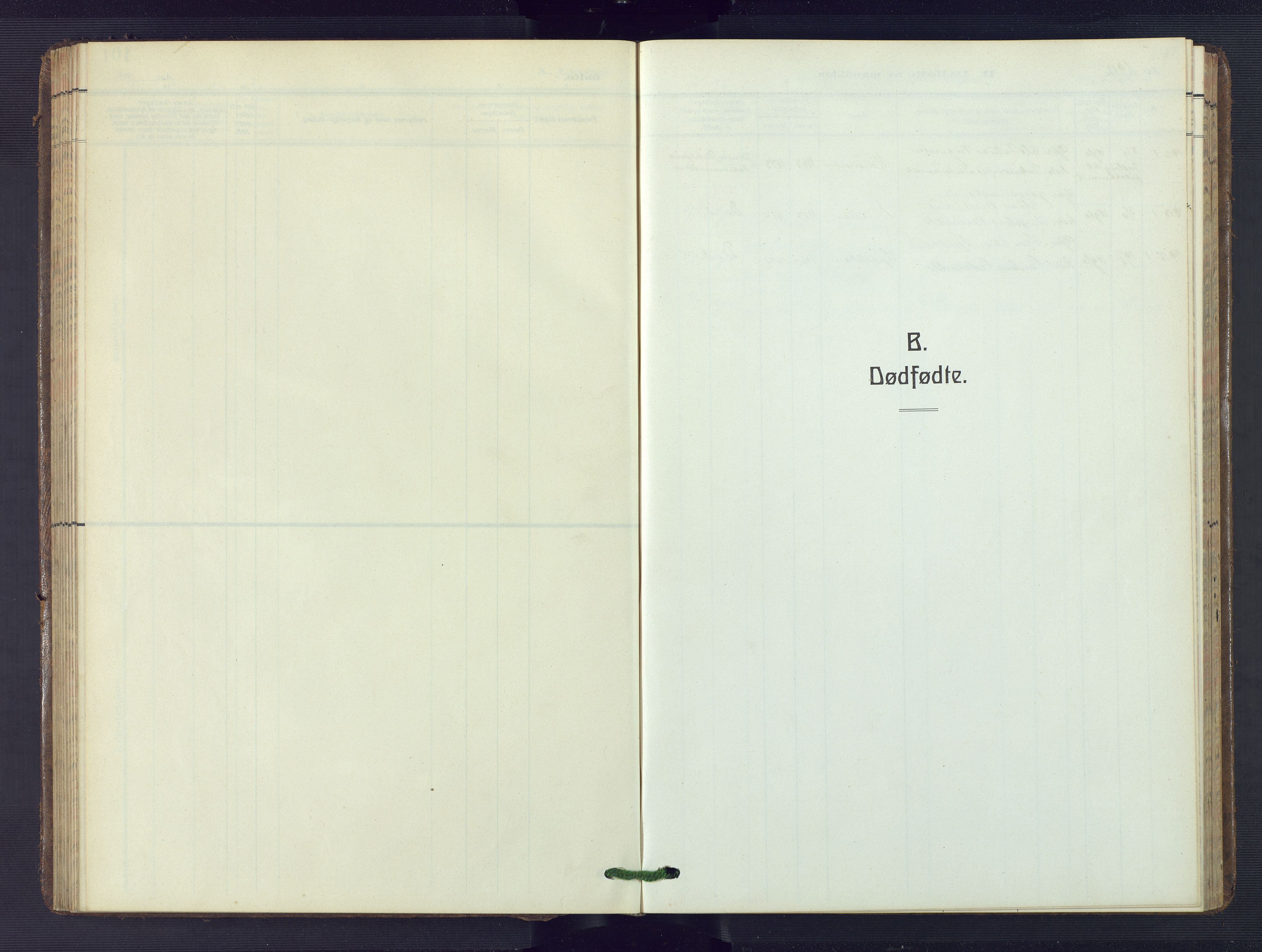 Bakke sokneprestkontor, AV/SAK-1111-0002/F/Fb/Fba/L0004: Parish register (copy) no. B 4, 1911-1946