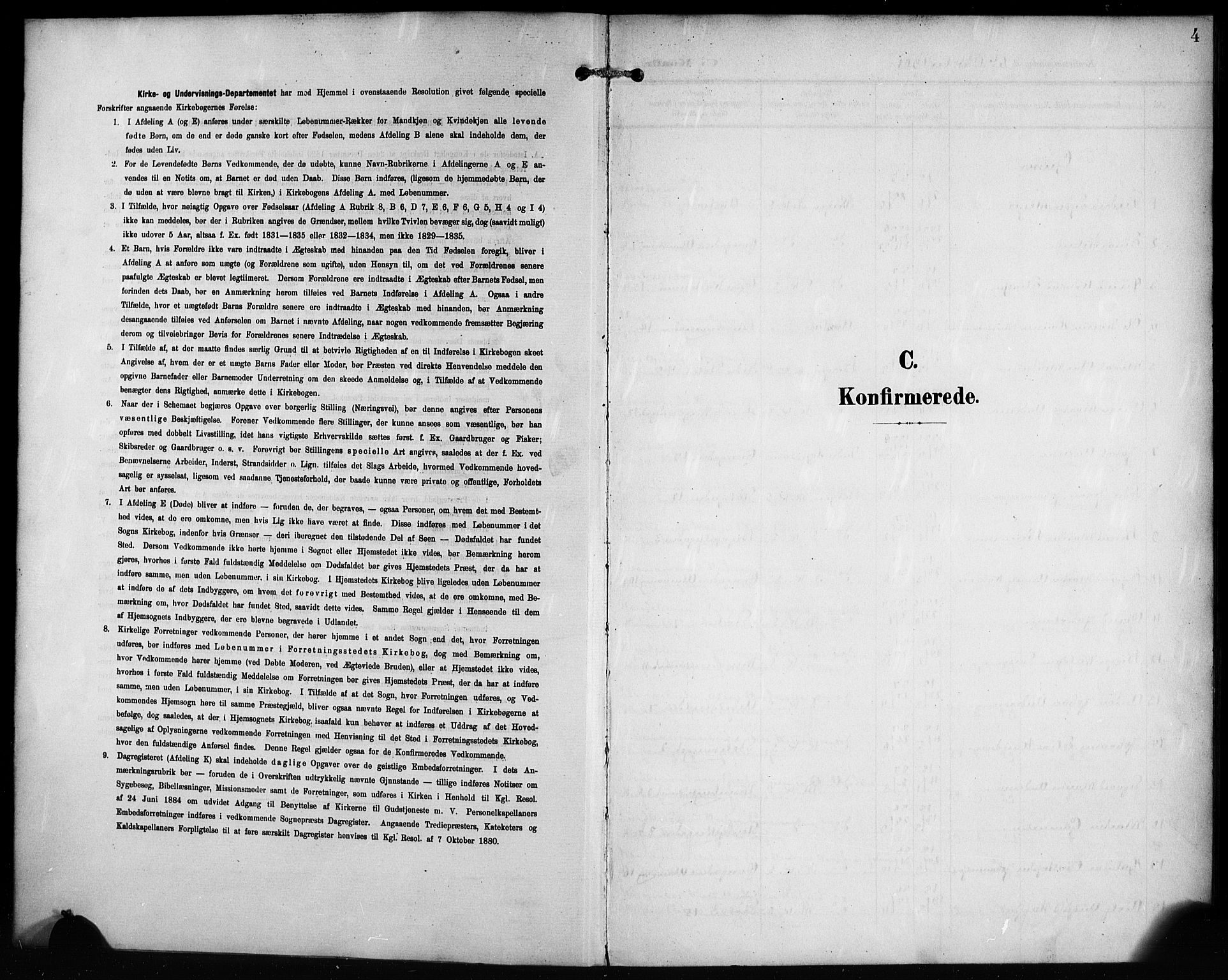 Mariakirken Sokneprestembete, SAB/A-76901/H/Hab/L0009: Parish register (copy) no. A 9, 1901-1919, p. 4