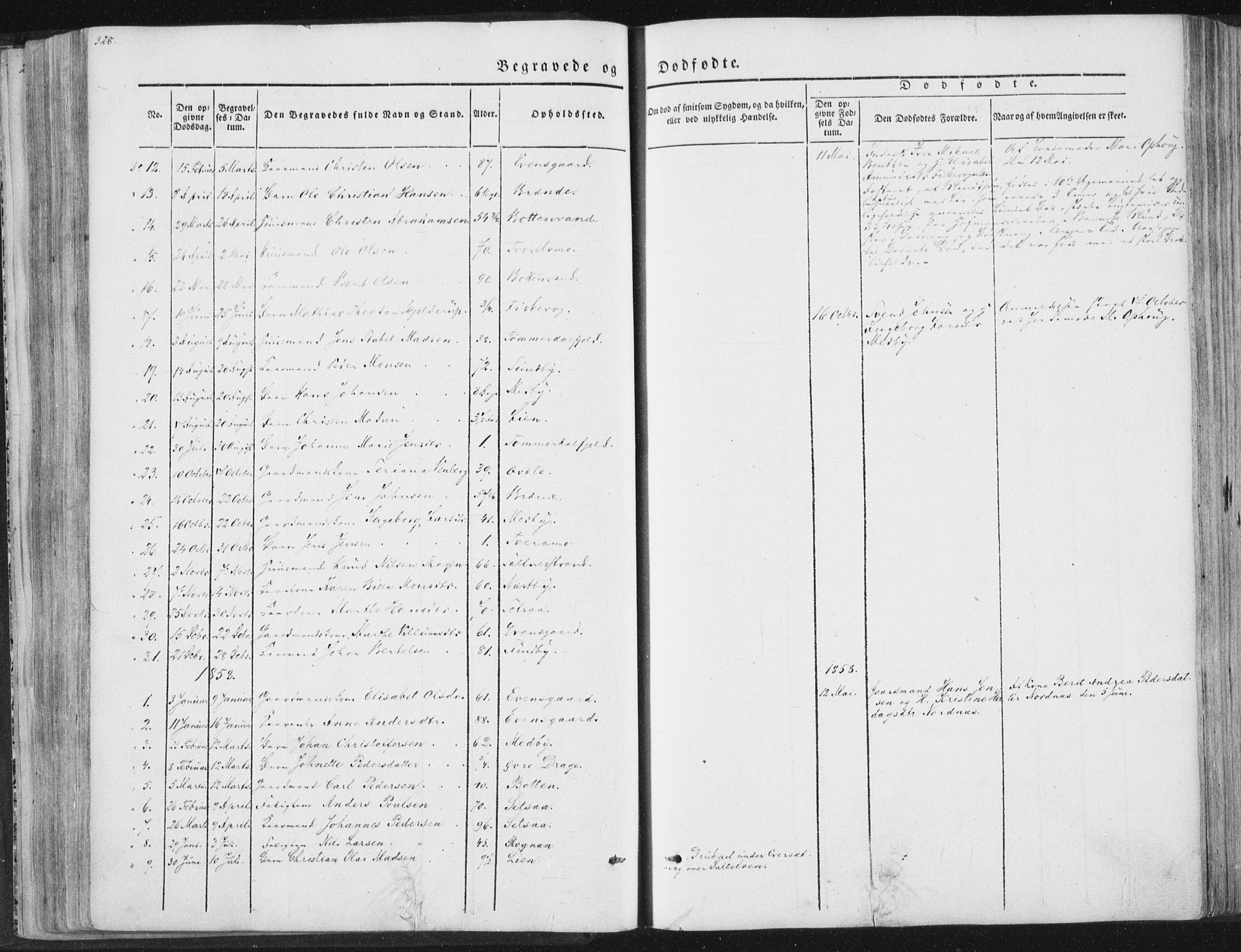 Ministerialprotokoller, klokkerbøker og fødselsregistre - Nordland, AV/SAT-A-1459/847/L0667: Parish register (official) no. 847A07, 1842-1871, p. 328