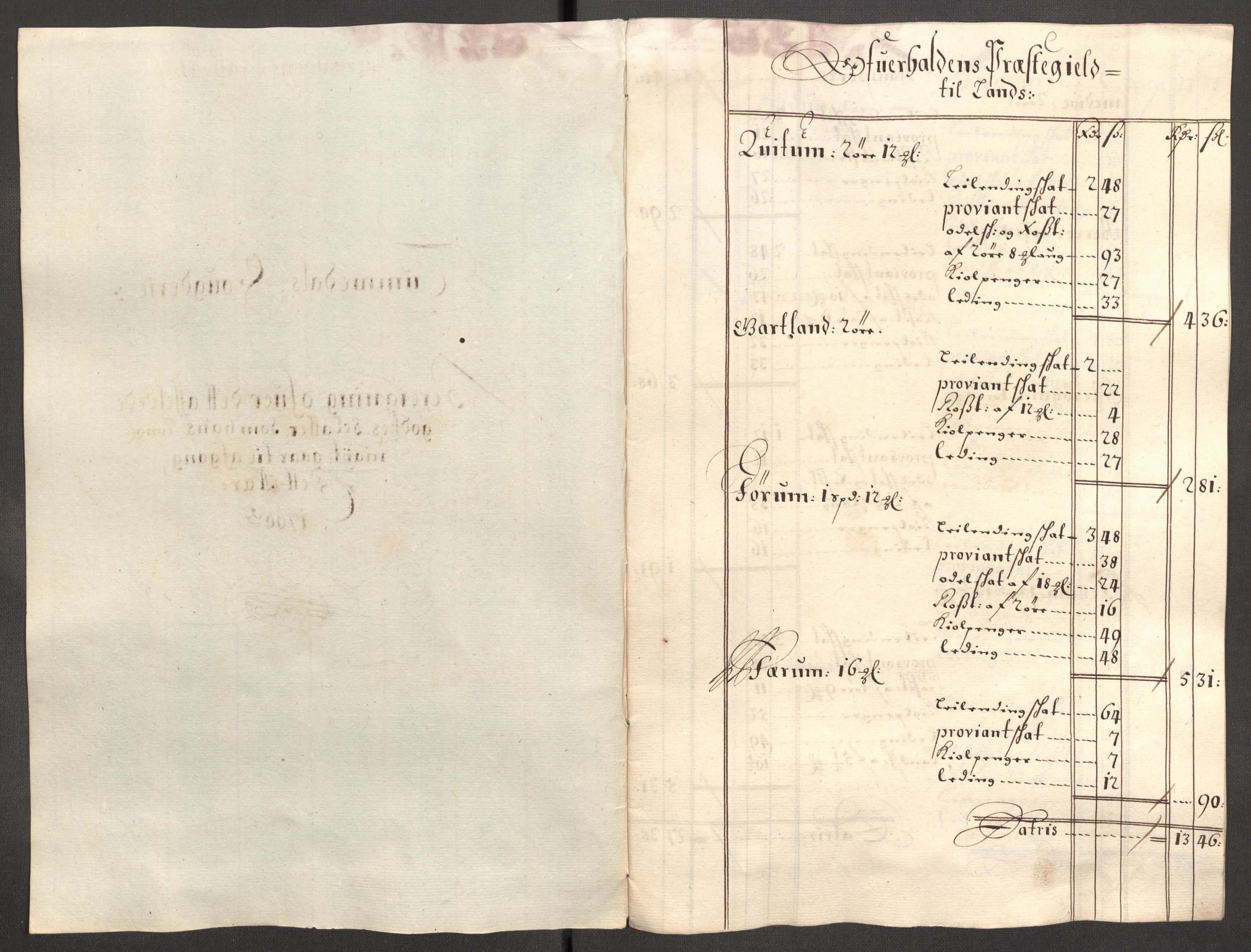 Rentekammeret inntil 1814, Reviderte regnskaper, Fogderegnskap, AV/RA-EA-4092/R64/L4426: Fogderegnskap Namdal, 1699-1700, p. 314