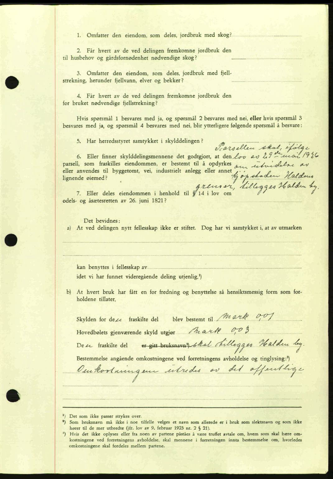 Idd og Marker sorenskriveri, AV/SAO-A-10283/G/Gb/Gbb/L0002: Mortgage book no. A2, 1937-1938, Diary no: : 605/1937
