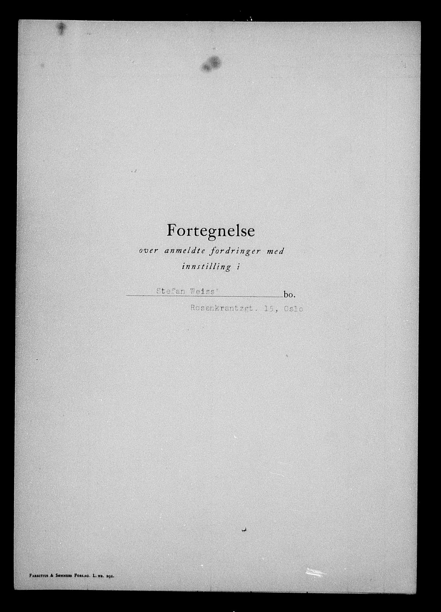 Justisdepartementet, Tilbakeføringskontoret for inndratte formuer, AV/RA-S-1564/H/Hc/Hcc/L0986: --, 1945-1947, p. 294