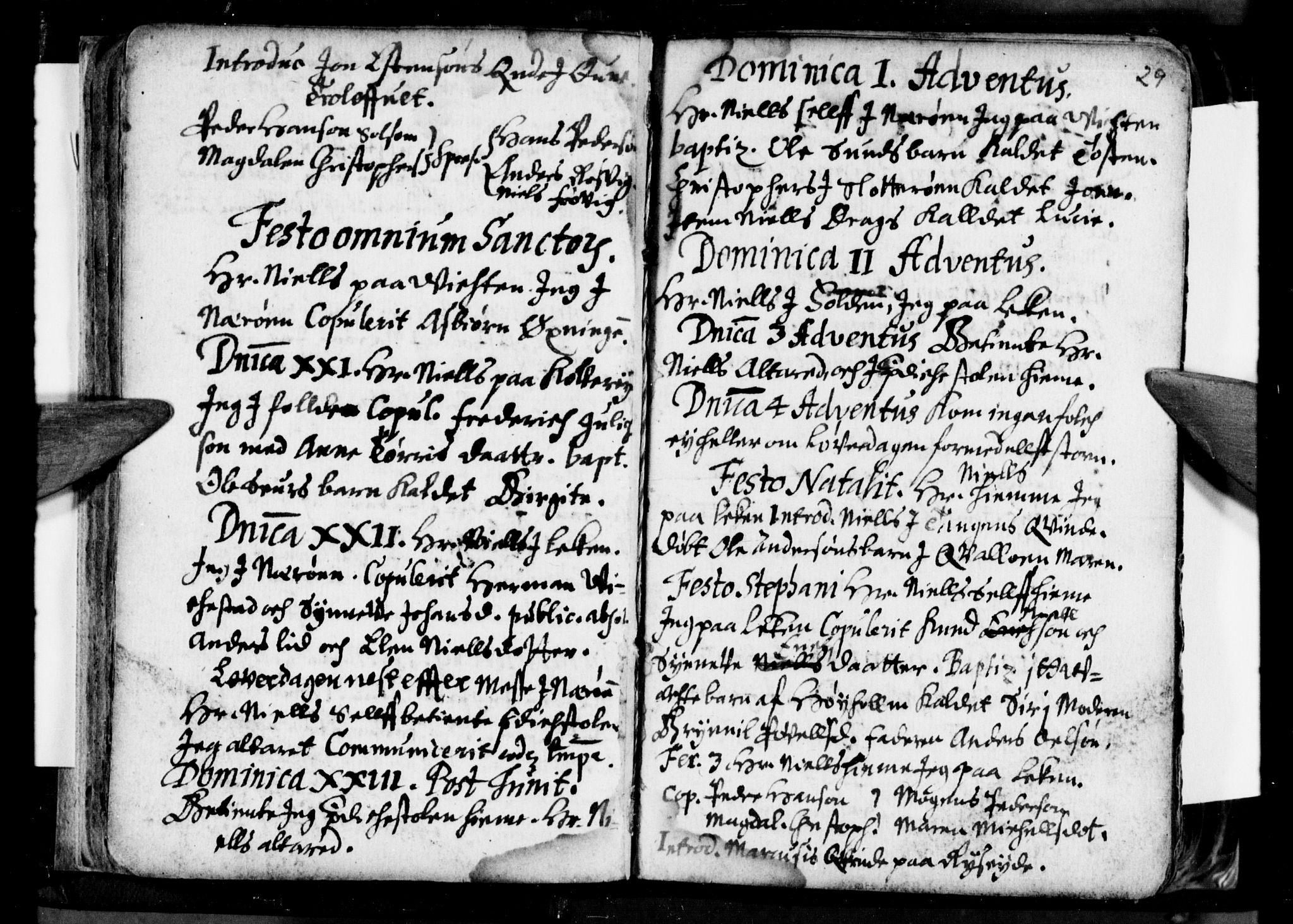 Ministerialprotokoller, klokkerbøker og fødselsregistre - Nordland, SAT/A-1459/853/L0762: Parish register (official) no. 853A01, 1664-1688, p. 29