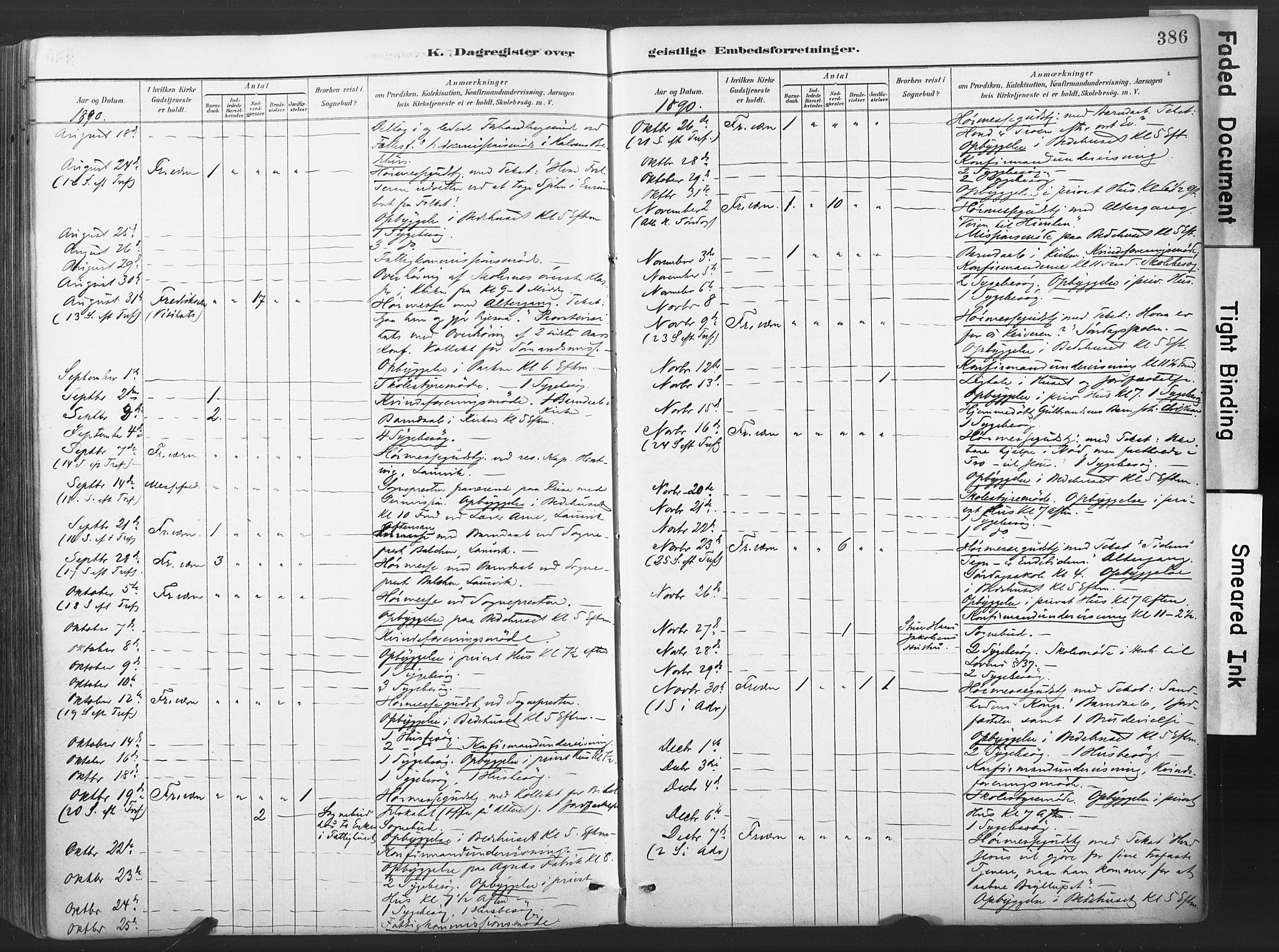 Stavern kirkebøker, SAKO/A-318/F/Fa/L0008: Parish register (official) no. 8, 1878-1905, p. 386