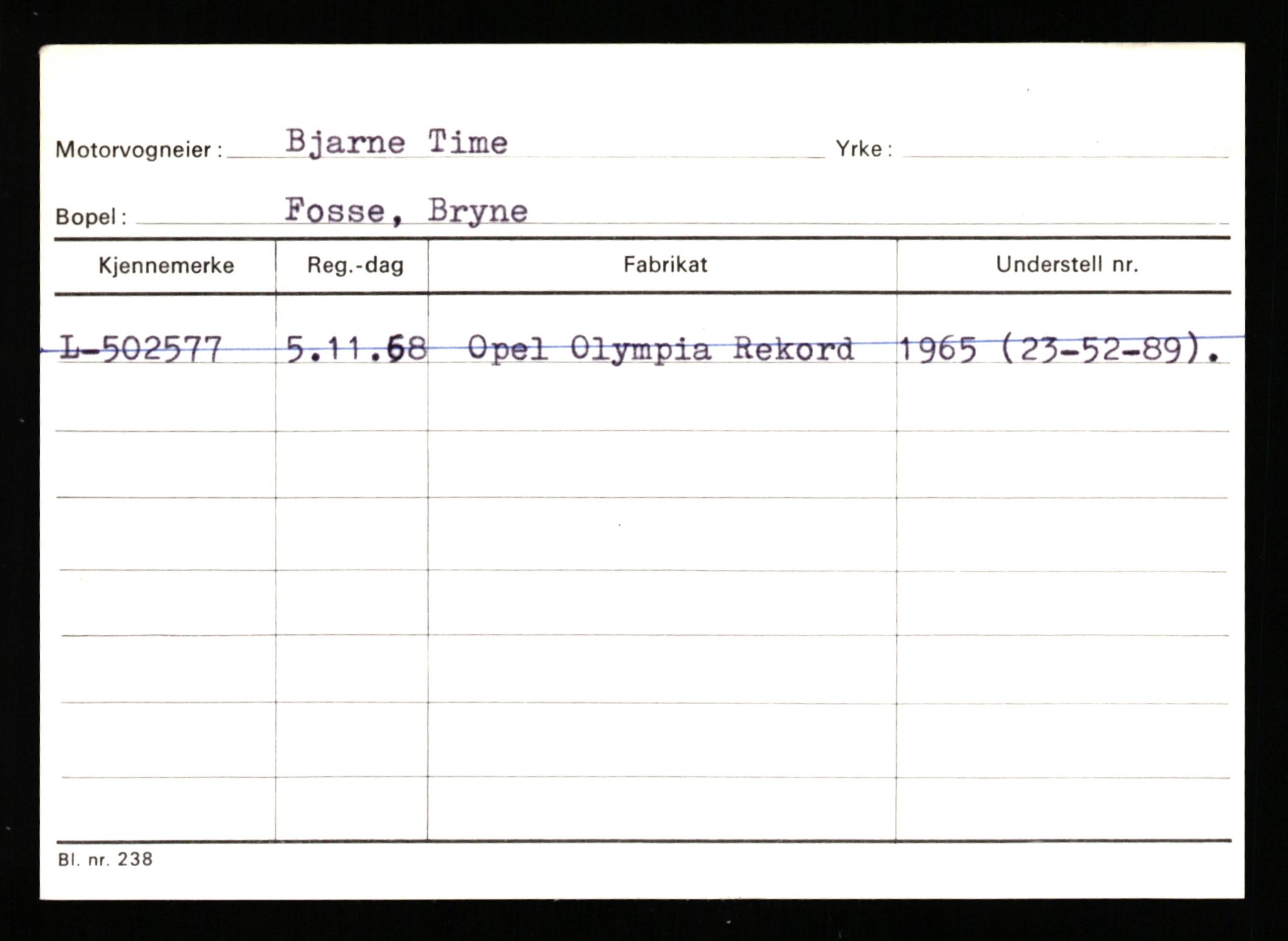 Stavanger trafikkstasjon, SAST/A-101942/0/H/L0038: Sørbø - Tjeltveit, 1930-1971, p. 2497