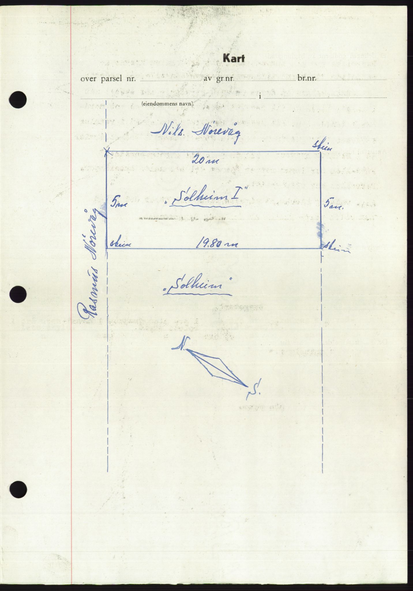 Søre Sunnmøre sorenskriveri, AV/SAT-A-4122/1/2/2C/L0104: Mortgage book no. 30A, 1956-1956, Diary no: : 1622/1956