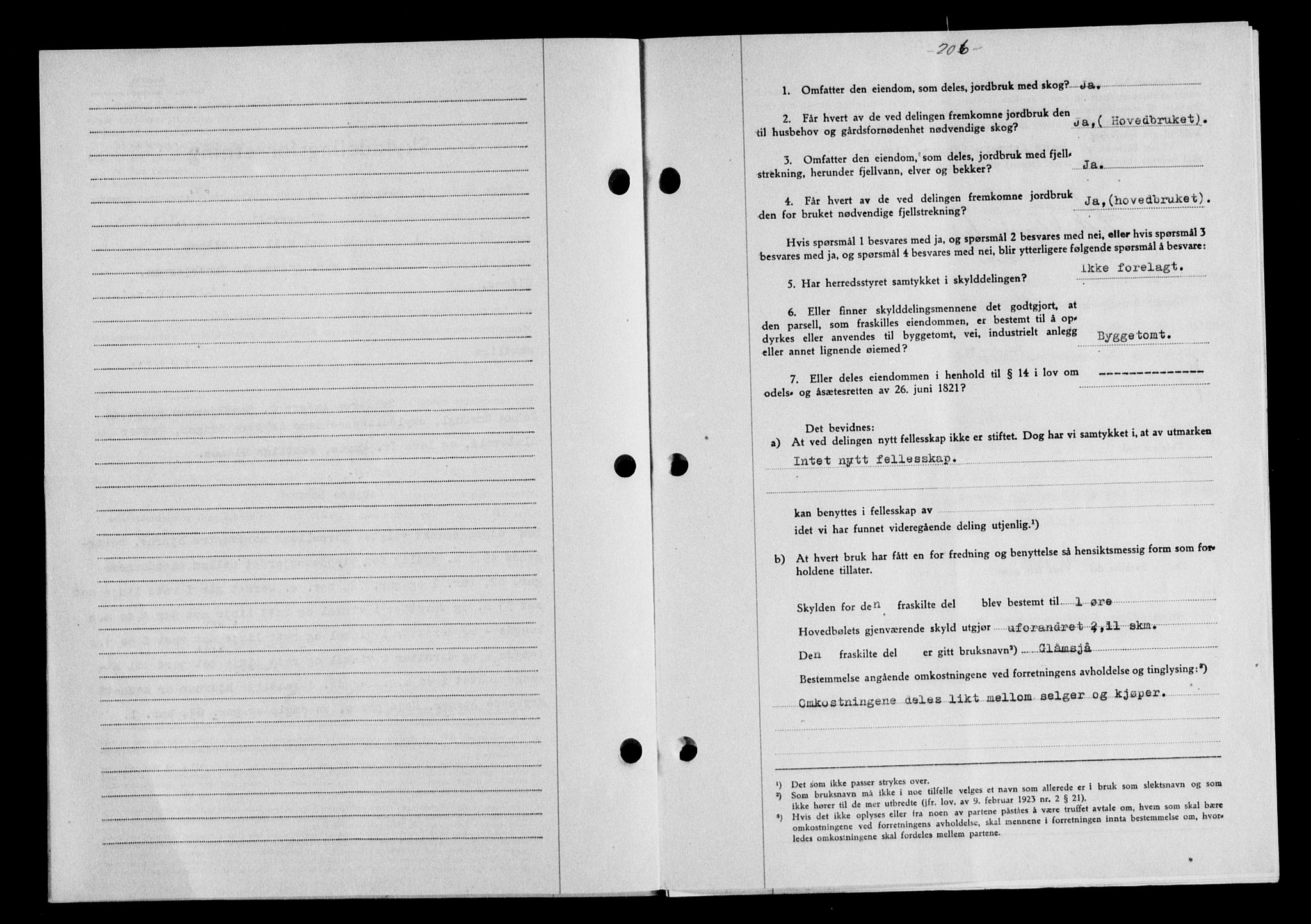 Gauldal sorenskriveri, SAT/A-0014/1/2/2C/L0058: Mortgage book no. 63, 1944-1945, Diary no: : 960/1944