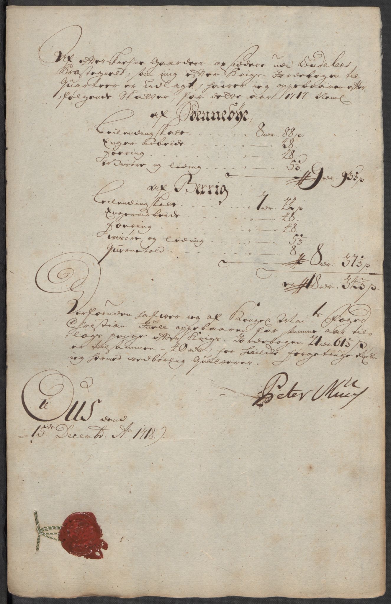 Rentekammeret inntil 1814, Reviderte regnskaper, Fogderegnskap, RA/EA-4092/R13/L0856: Fogderegnskap Solør, Odal og Østerdal, 1717, p. 302