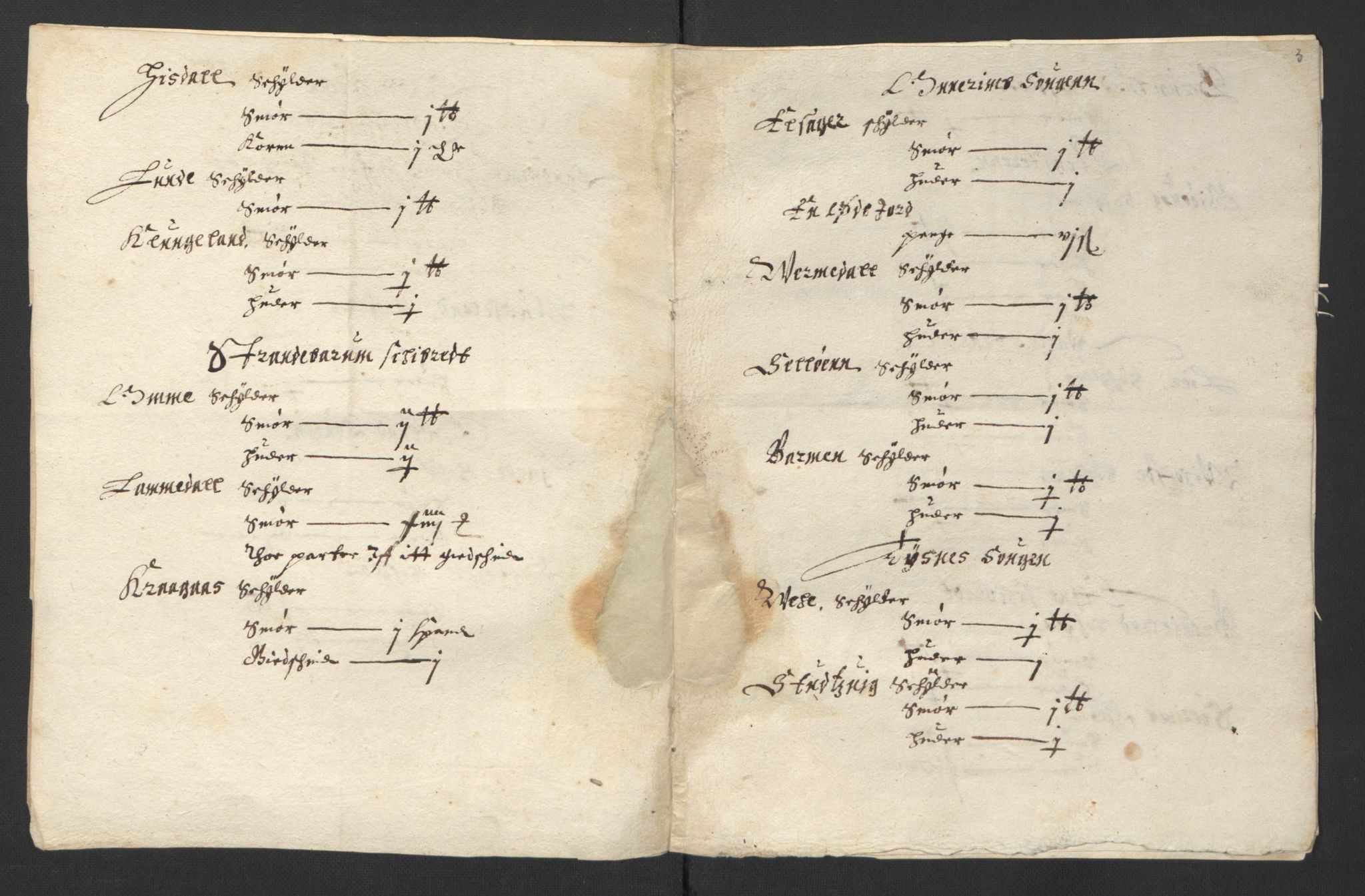 Stattholderembetet 1572-1771, AV/RA-EA-2870/Ek/L0007/0001: Jordebøker til utlikning av rosstjeneste 1624-1626: / Adelsjordebøker, 1624-1625, p. 234