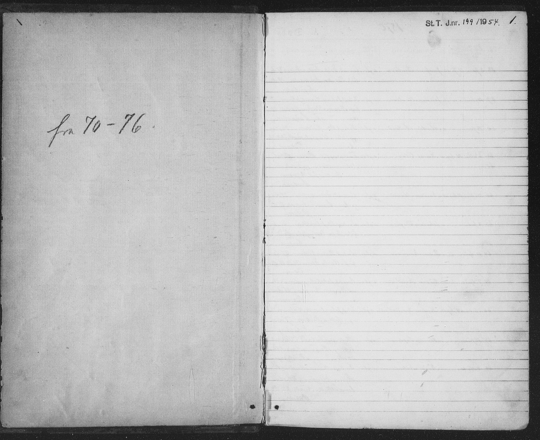 Ministerialprotokoller, klokkerbøker og fødselsregistre - Nordland, AV/SAT-A-1459/874/L1074: Parish register (copy) no. 874C03, 1870-1876, p. 1