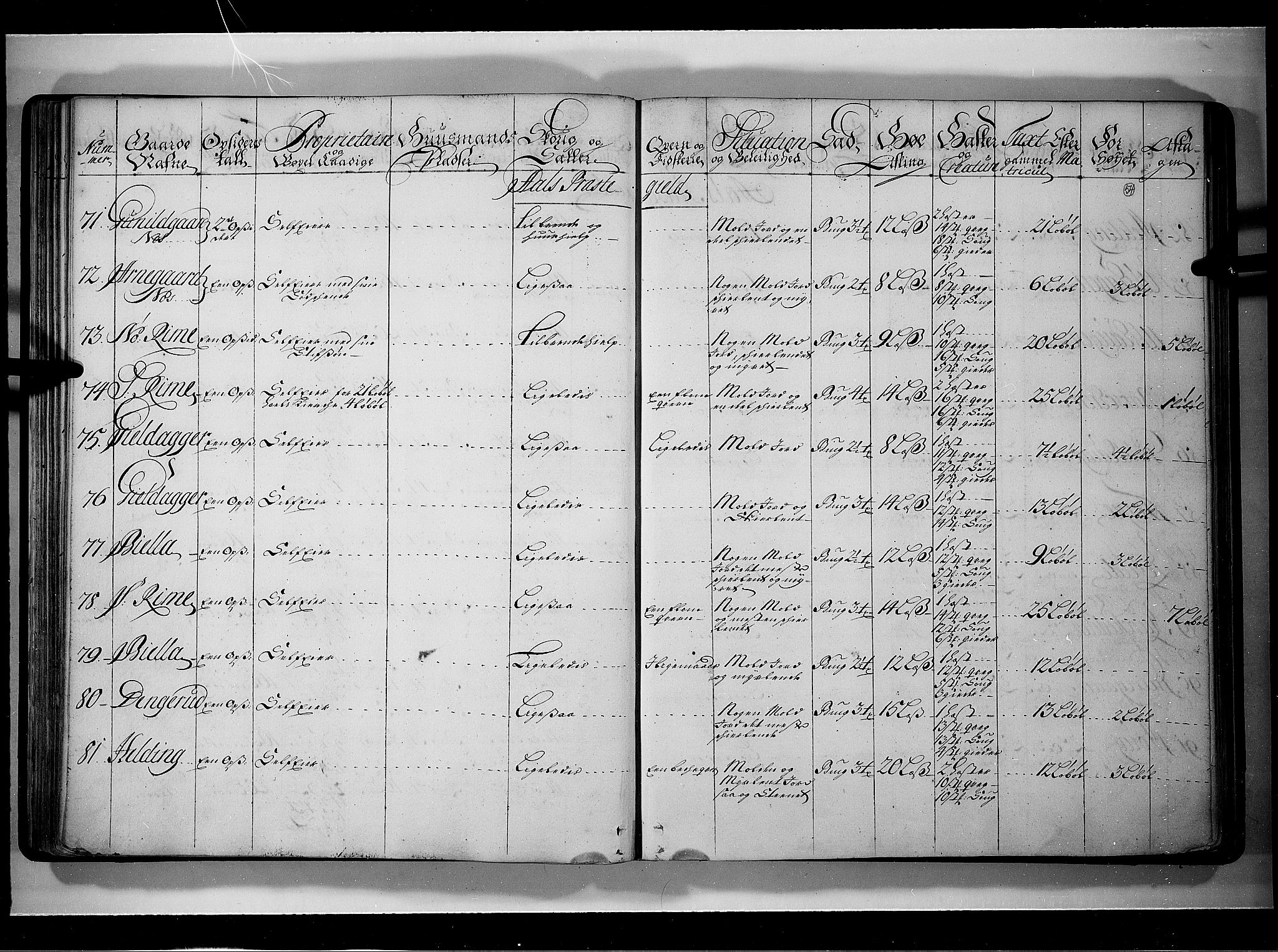 Rentekammeret inntil 1814, Realistisk ordnet avdeling, AV/RA-EA-4070/N/Nb/Nbf/L0109: Ringerike og Hallingdal eksaminasjonsprotokoll, 1723, p. 53b-54a