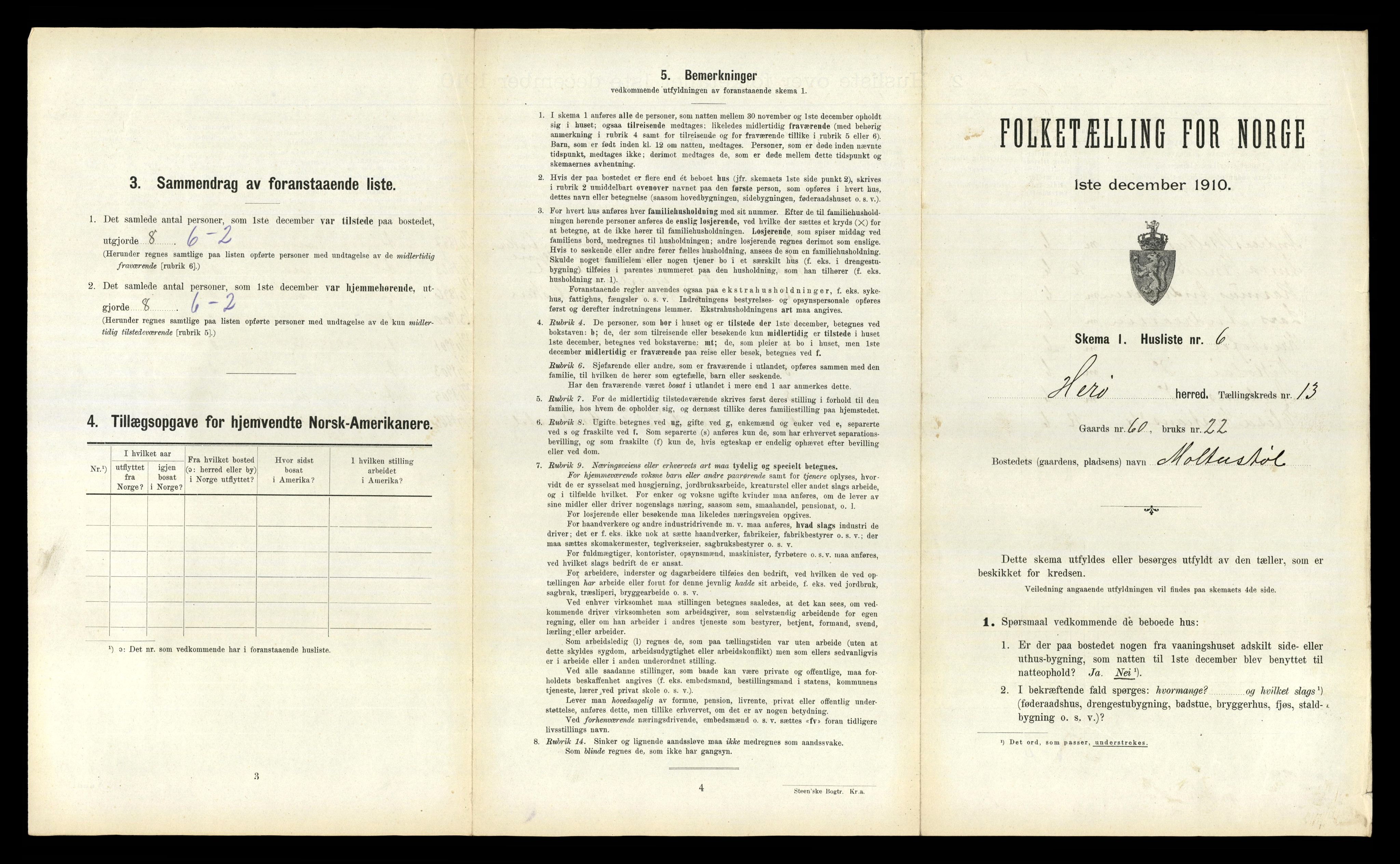 RA, 1910 census for Herøy, 1910, p. 1124