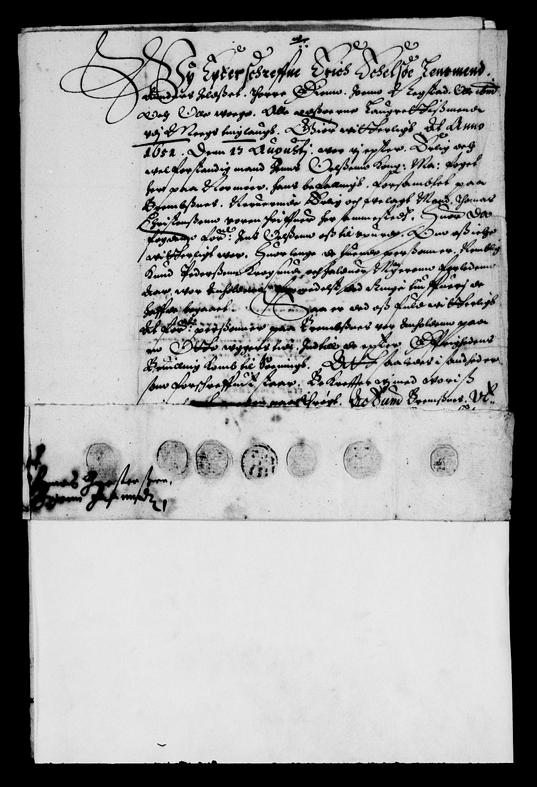 Rentekammeret inntil 1814, Reviderte regnskaper, Lensregnskaper, AV/RA-EA-5023/R/Rb/Rbw/L0098: Trondheim len, 1649-1651