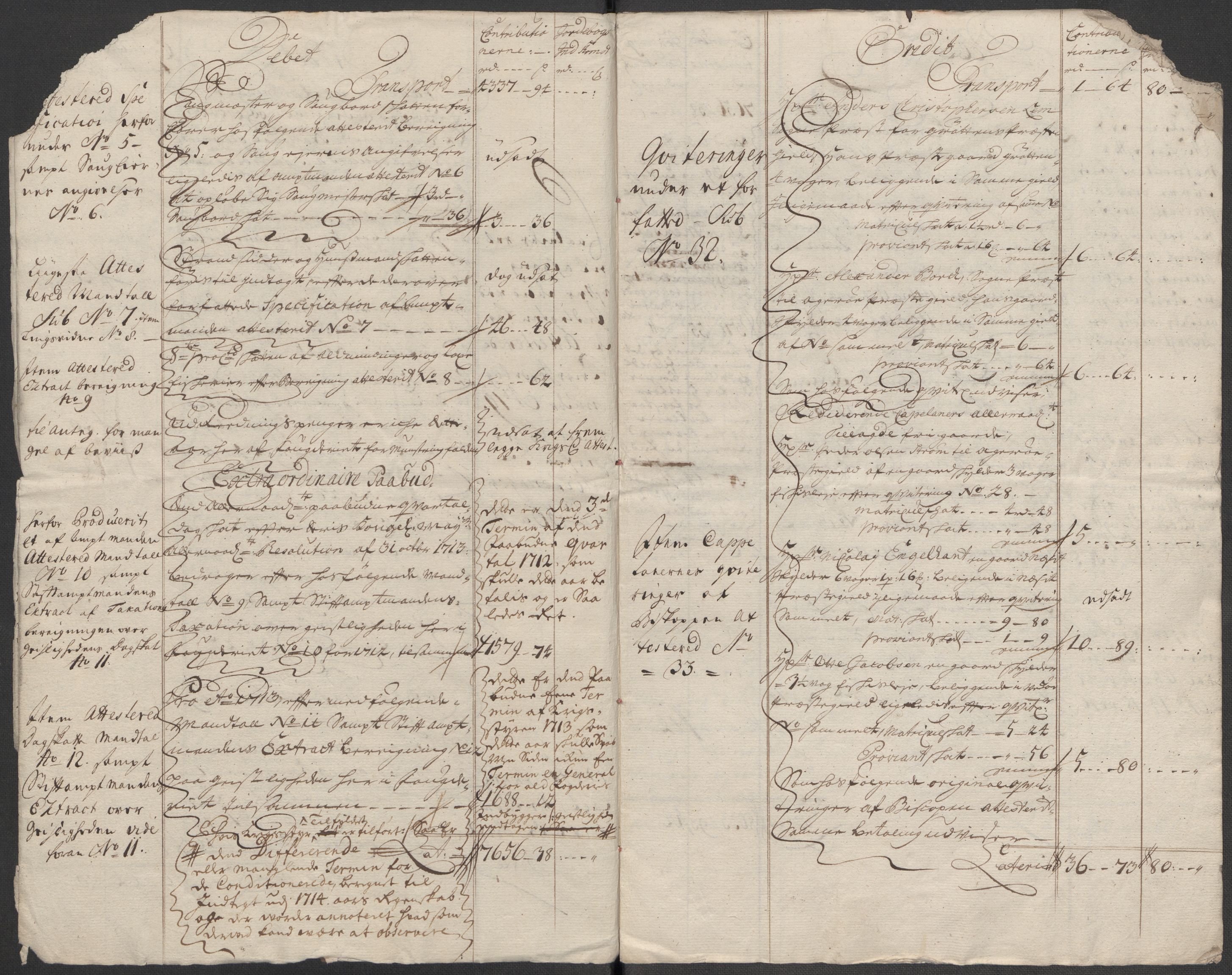 Rentekammeret inntil 1814, Reviderte regnskaper, Fogderegnskap, AV/RA-EA-4092/R55/L3662: Fogderegnskap Romsdal, 1713-1714, p. 5