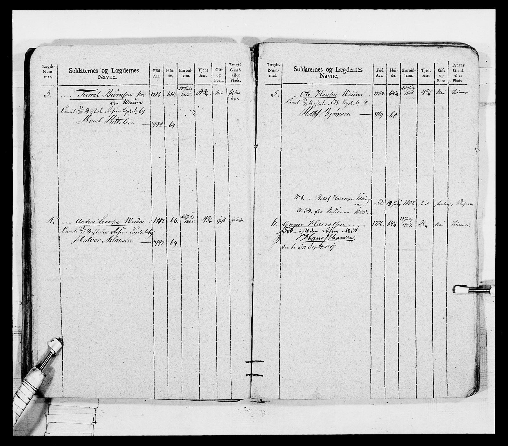 Generalitets- og kommissariatskollegiet, Det kongelige norske kommissariatskollegium, AV/RA-EA-5420/E/Eh/L0116: Telemarkske nasjonale infanteriregiment, 1810, p. 360