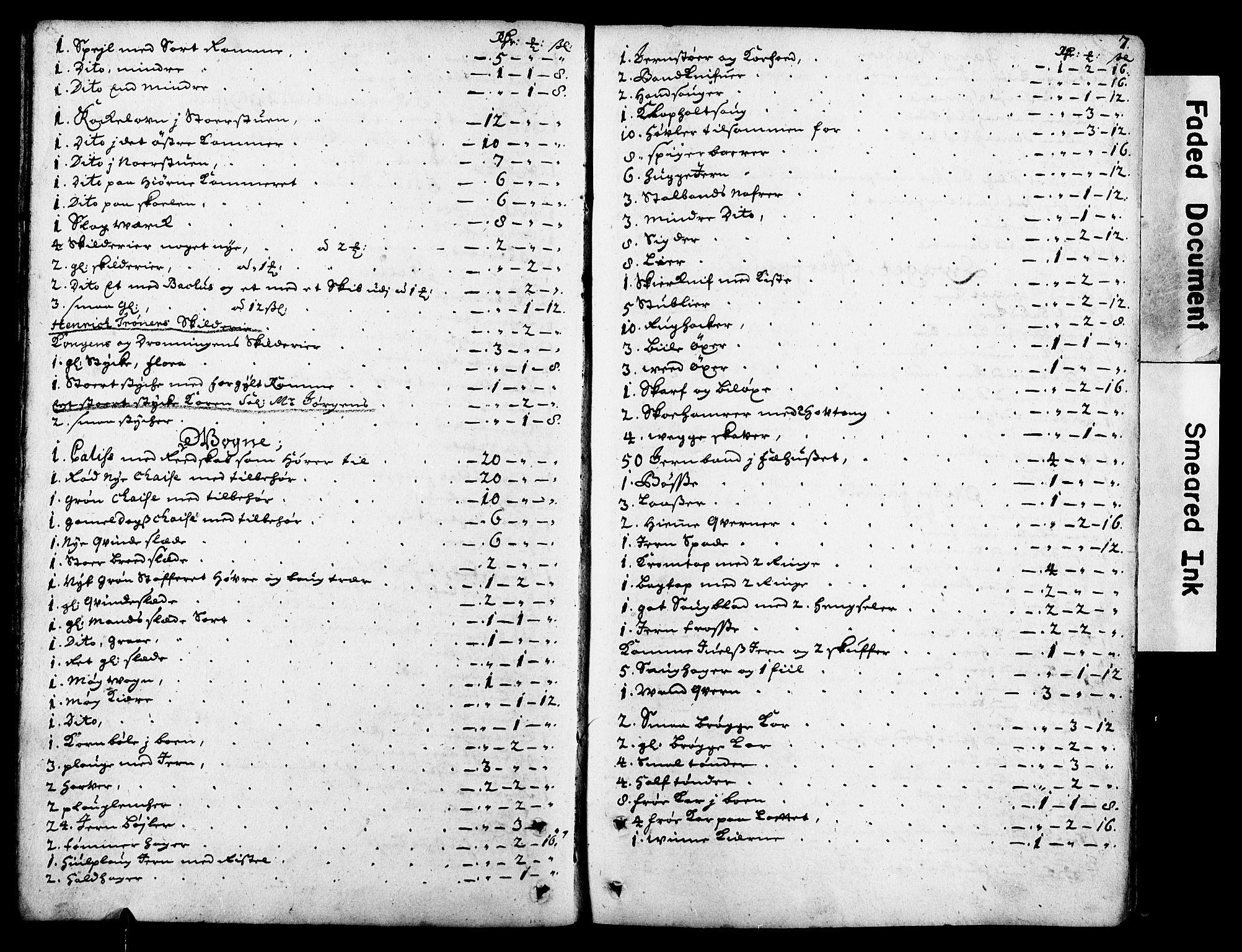Jarlsberg prosti, AV/SAKO-A-445/O/Ob/L0001: Skifteprotokoll, 1704-1738, p. 7