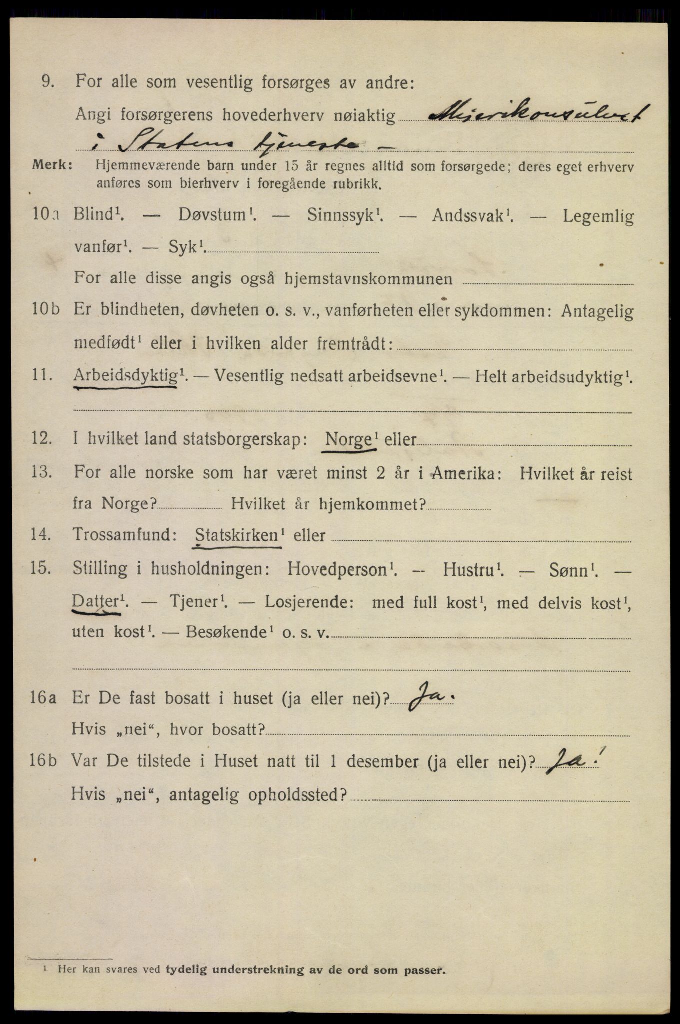 SAKO, 1920 census for Larvik, 1920, p. 13627