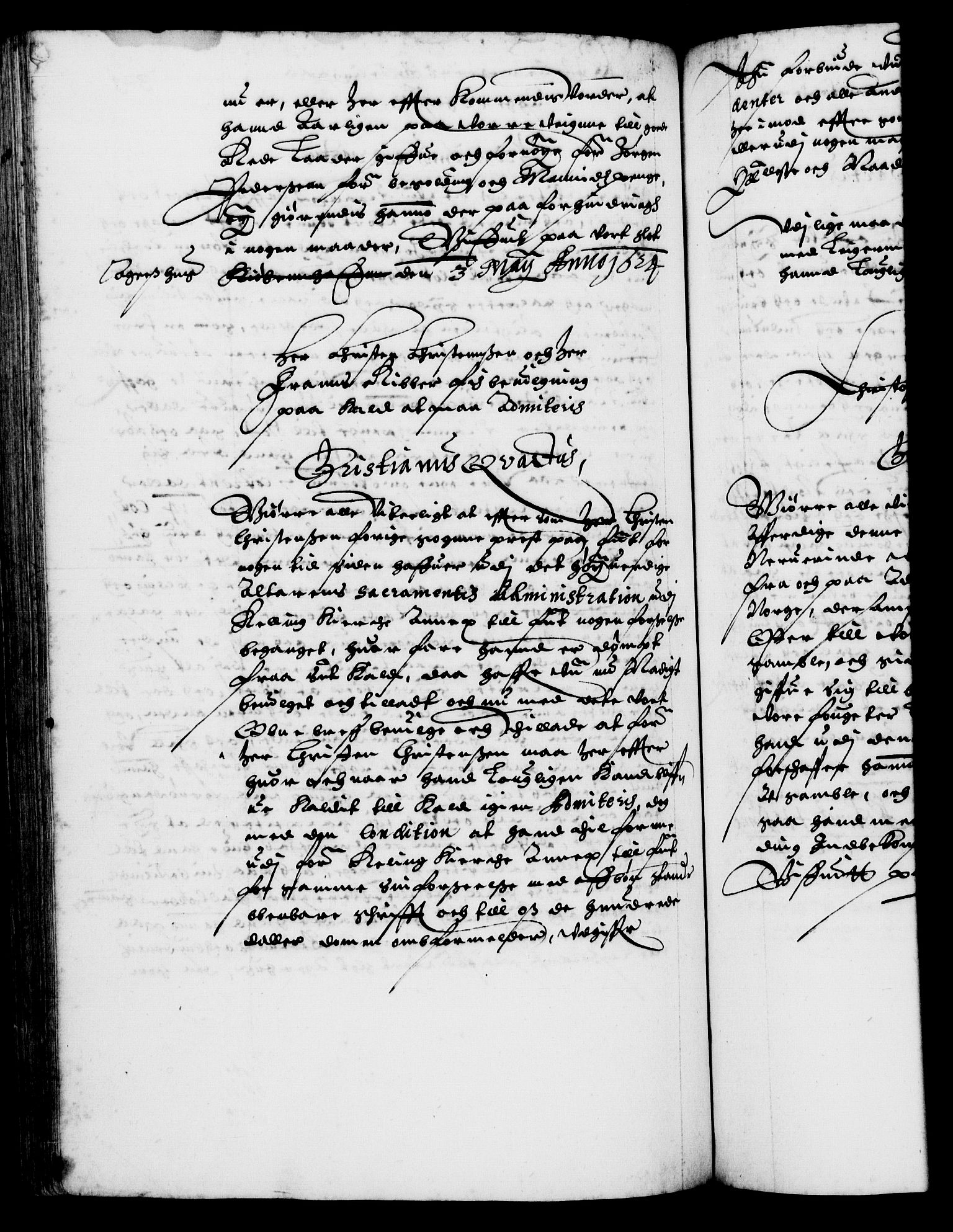 Danske Kanselli 1572-1799, AV/RA-EA-3023/F/Fc/Fca/Fcaa/L0004: Norske registre (mikrofilm), 1617-1630, p. 321b